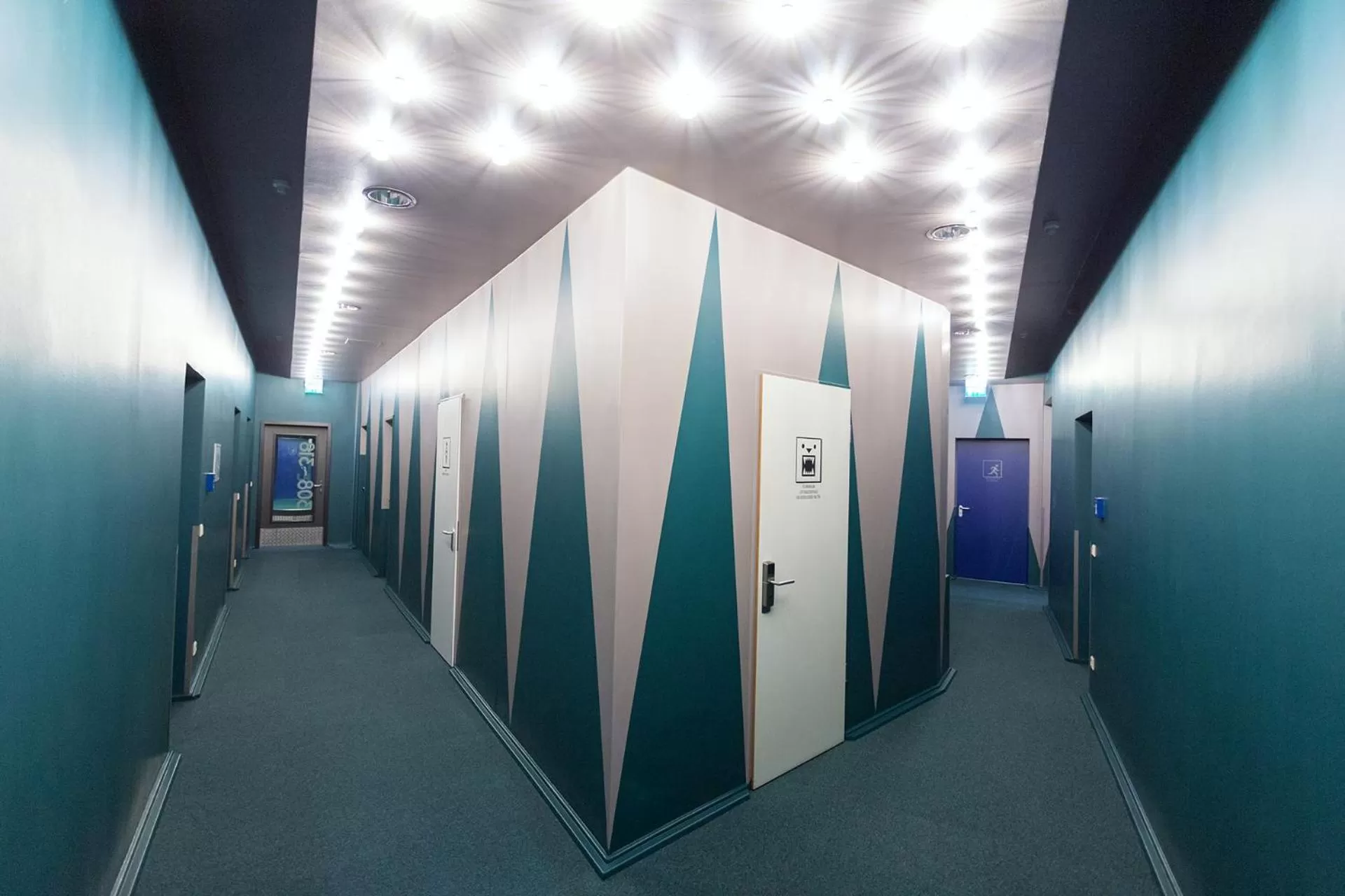 Decorative detail in The Circus Hostel