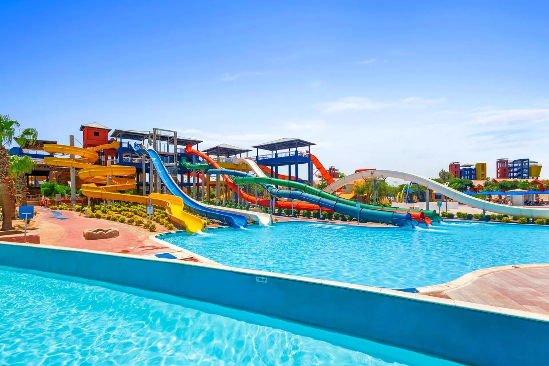 Aqua park in Pickalbatros Jungle Aqua Park - Neverland Hurghada