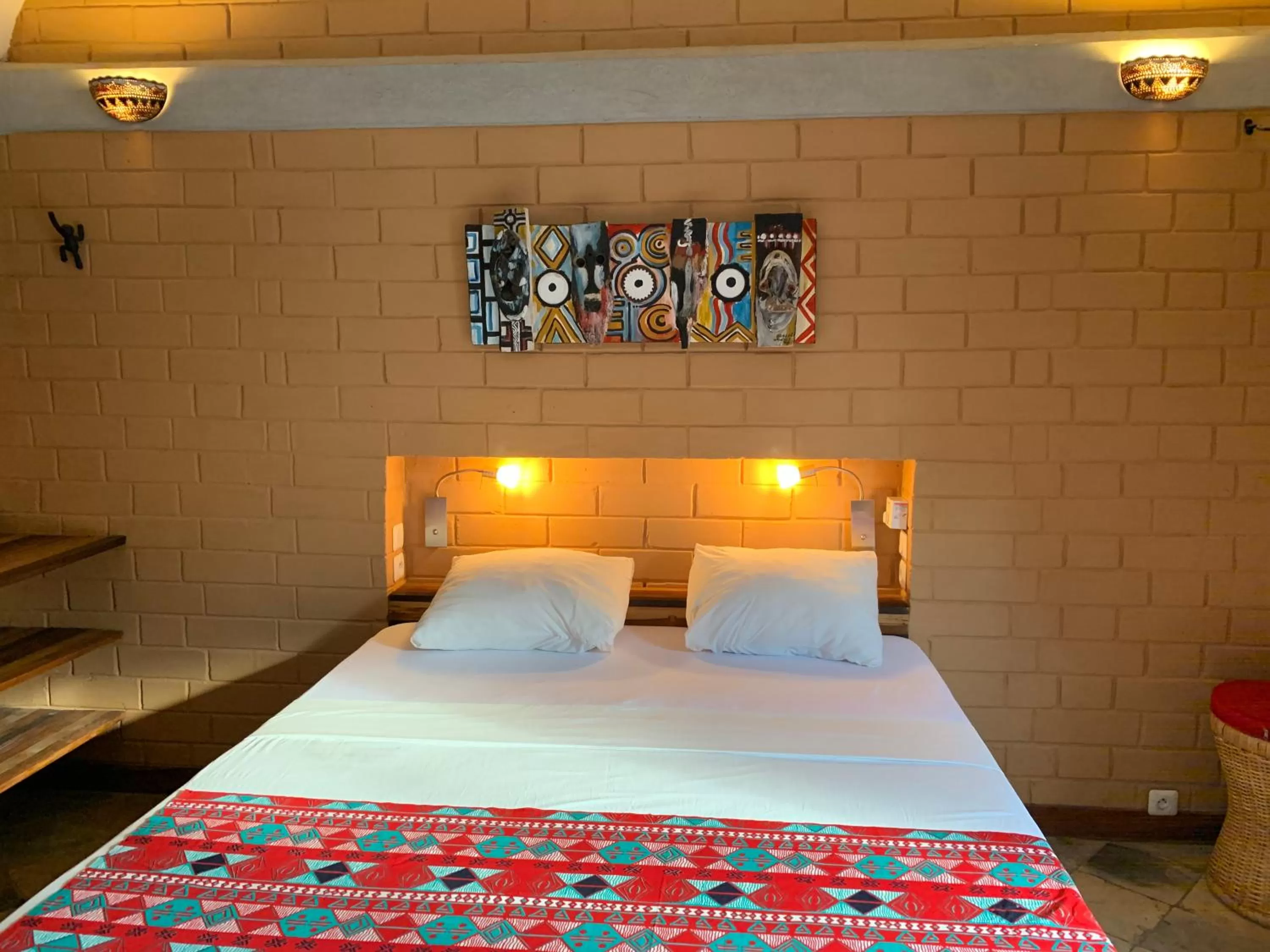 Bed in Hôtel Amédzépé