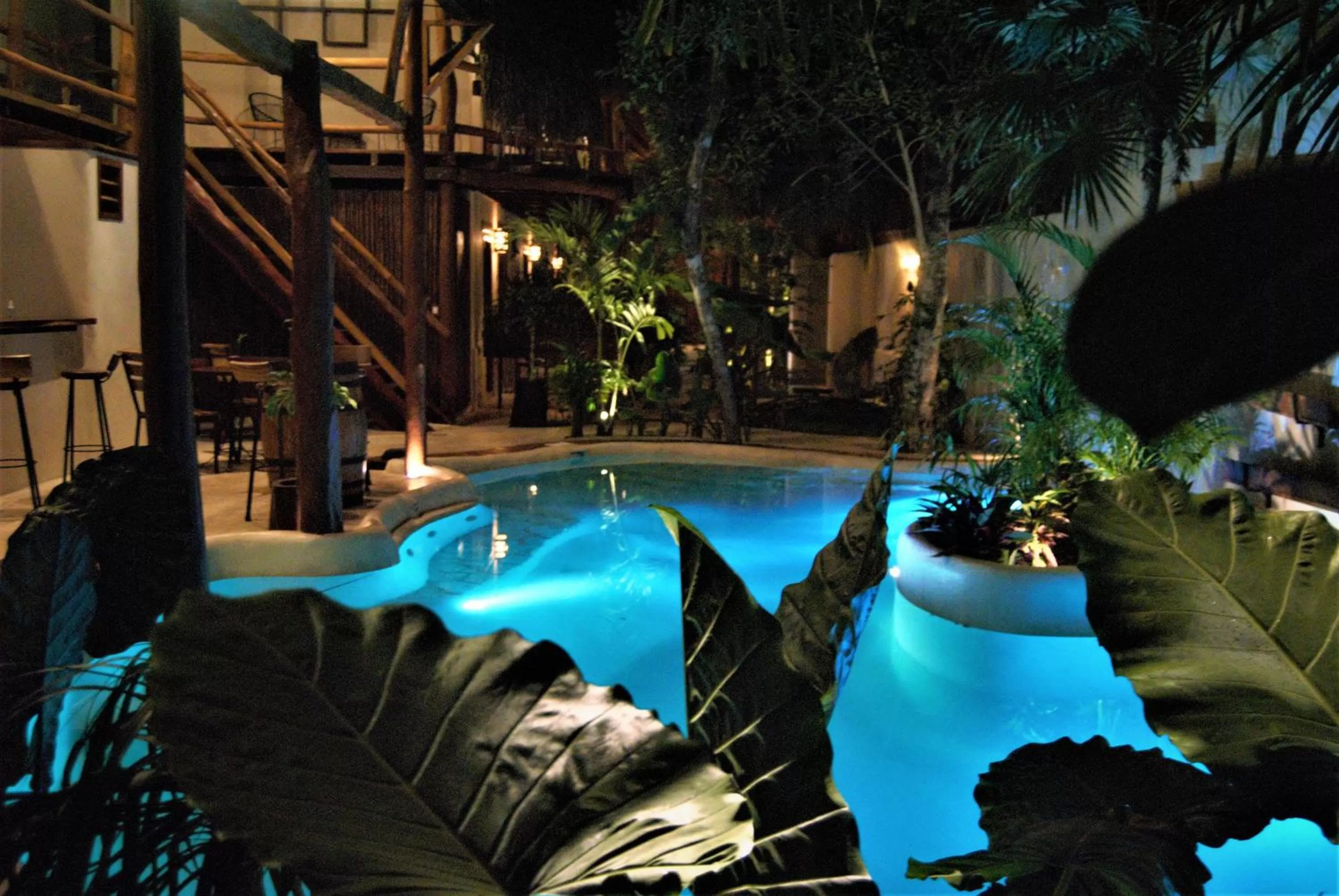 Pool view in Hotel Boutique TerraNova