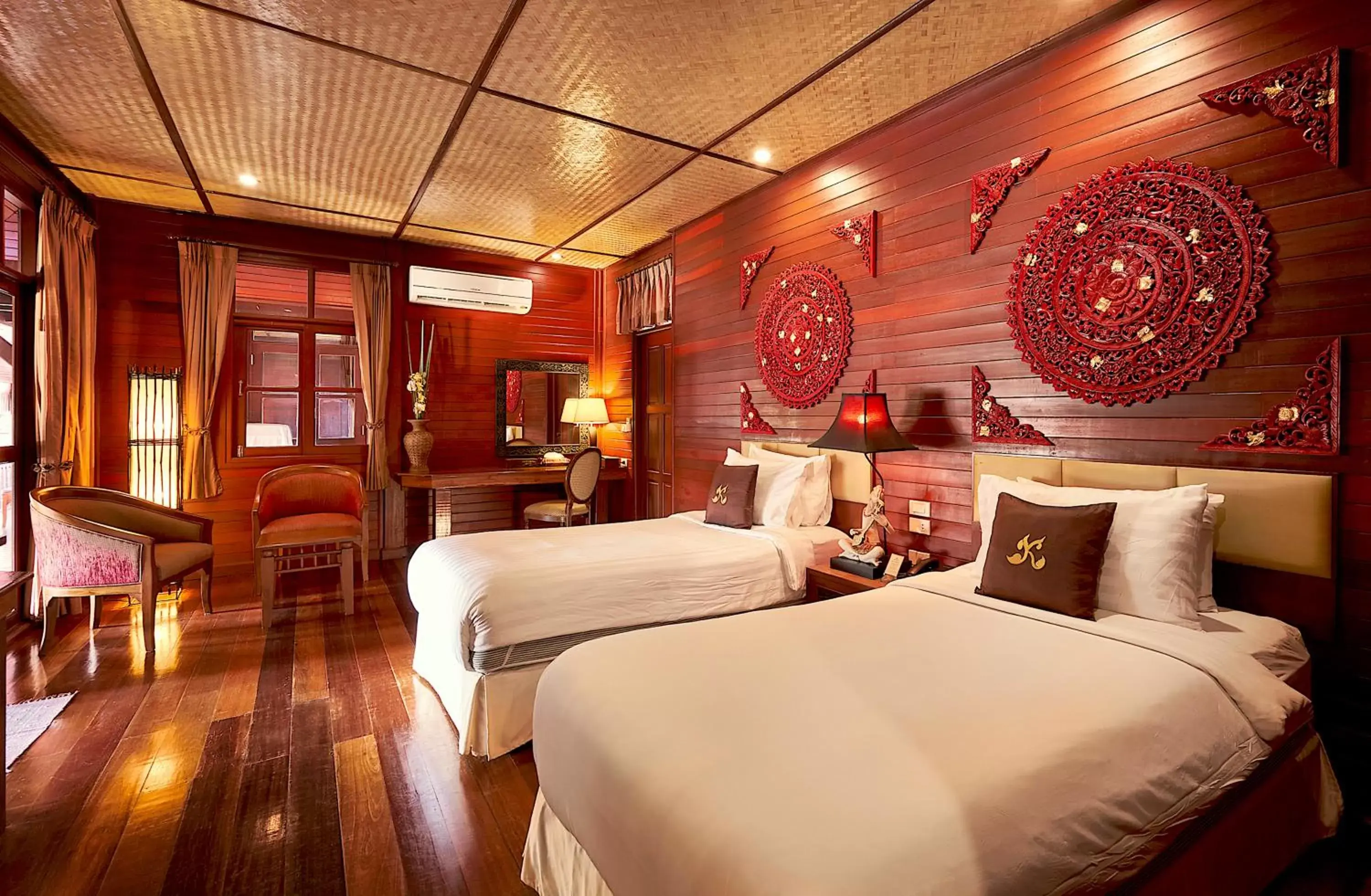 Villa with Garden View in Ruenkanok Thaihouse Resort Villa with Garden View in Ruenkanok Thaihouse Resort