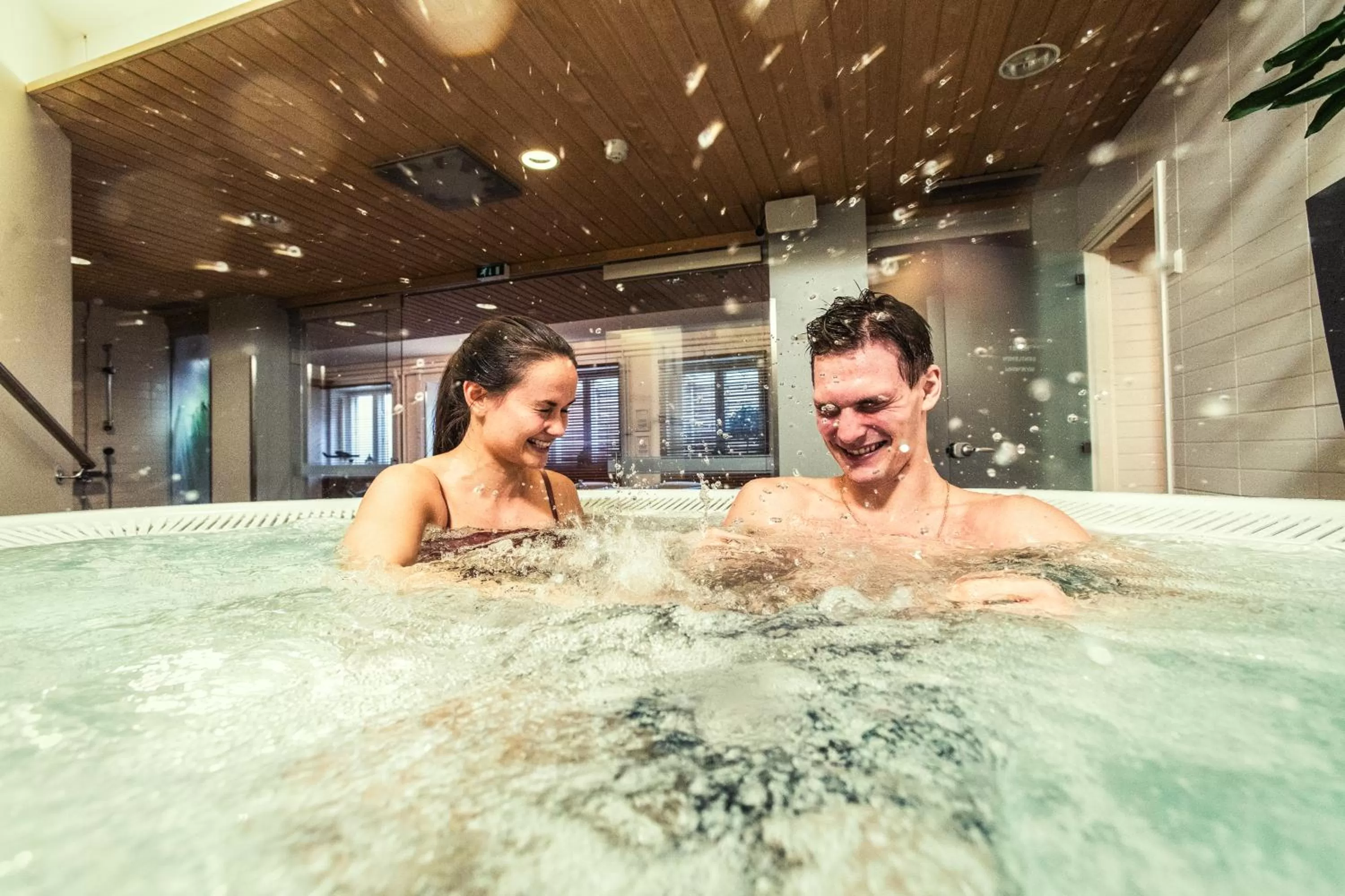 Hot Tub in Original Sokos Hotel Vaakuna Joensuu