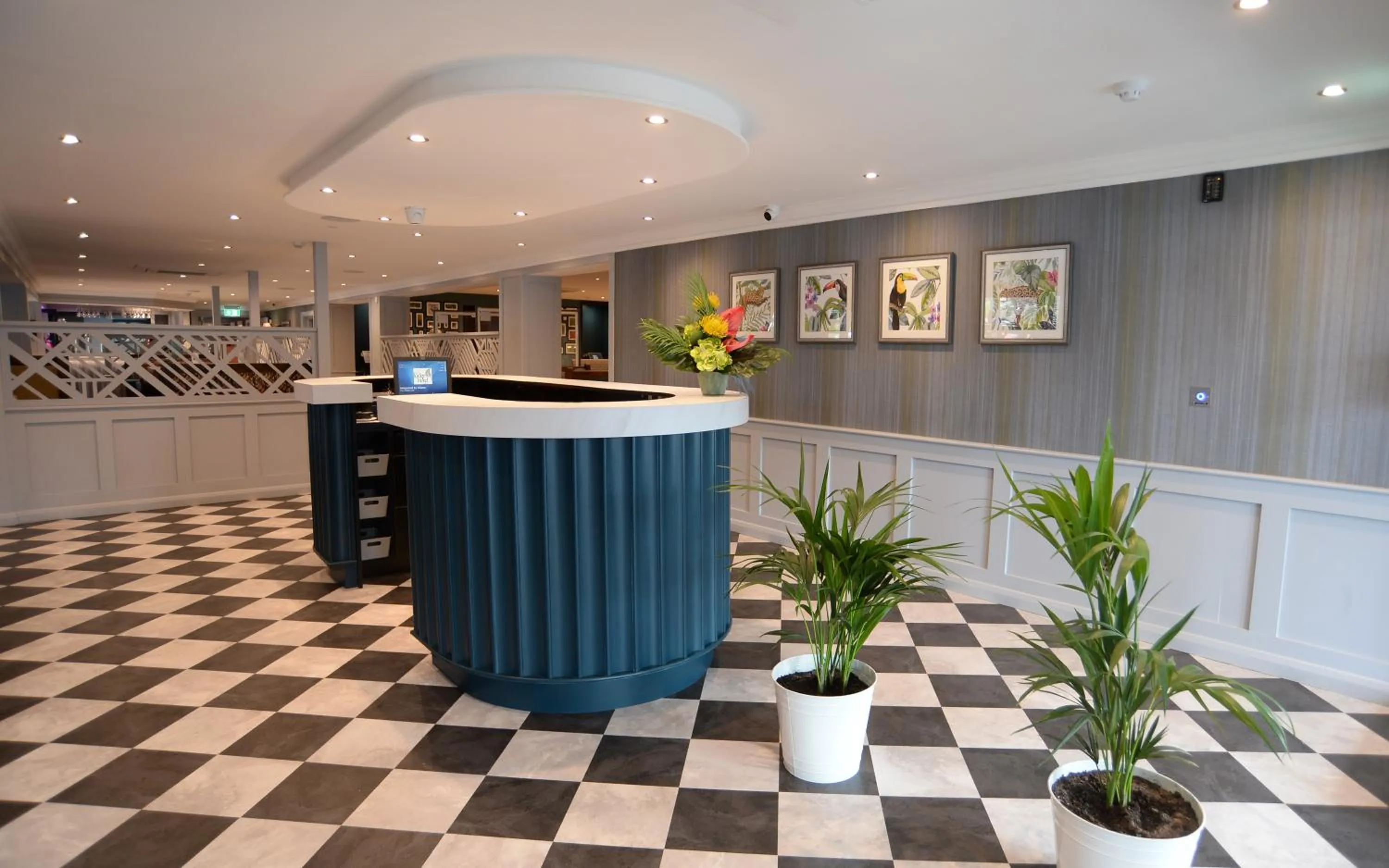 Property building in The Lodge Hotel