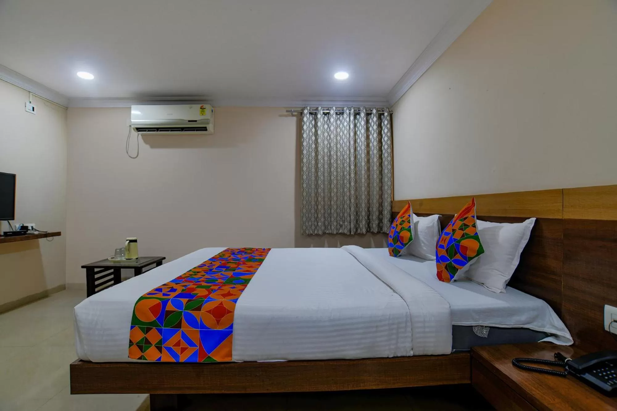 Bedroom, Bed in FabHotel Pishori