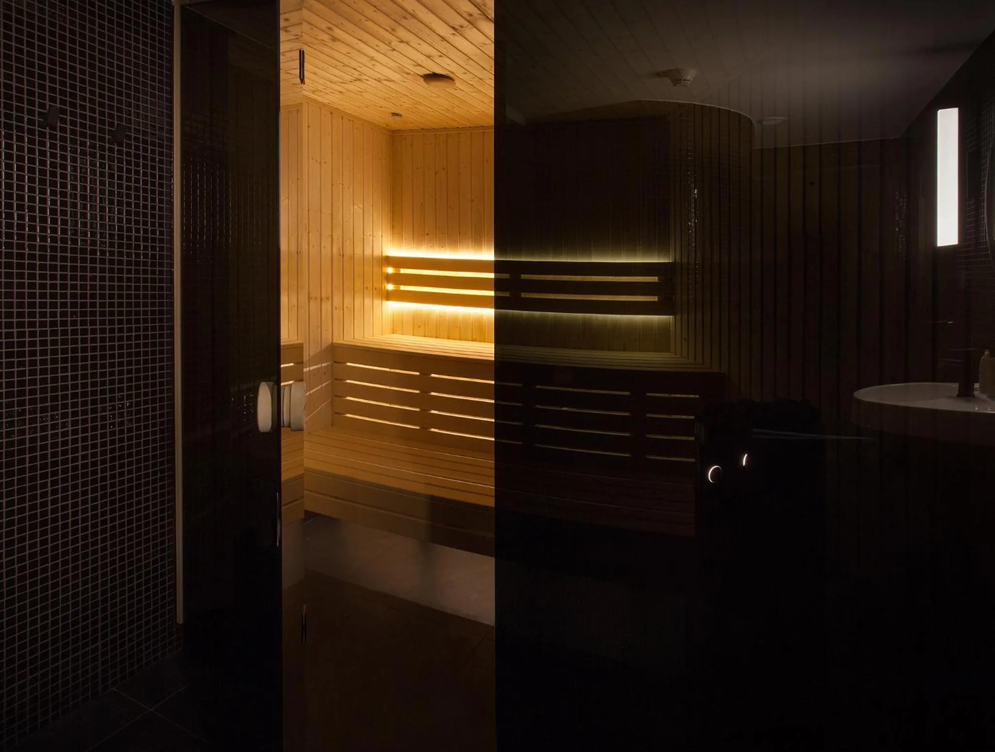 Sauna in The Loft Hotel Adults Only