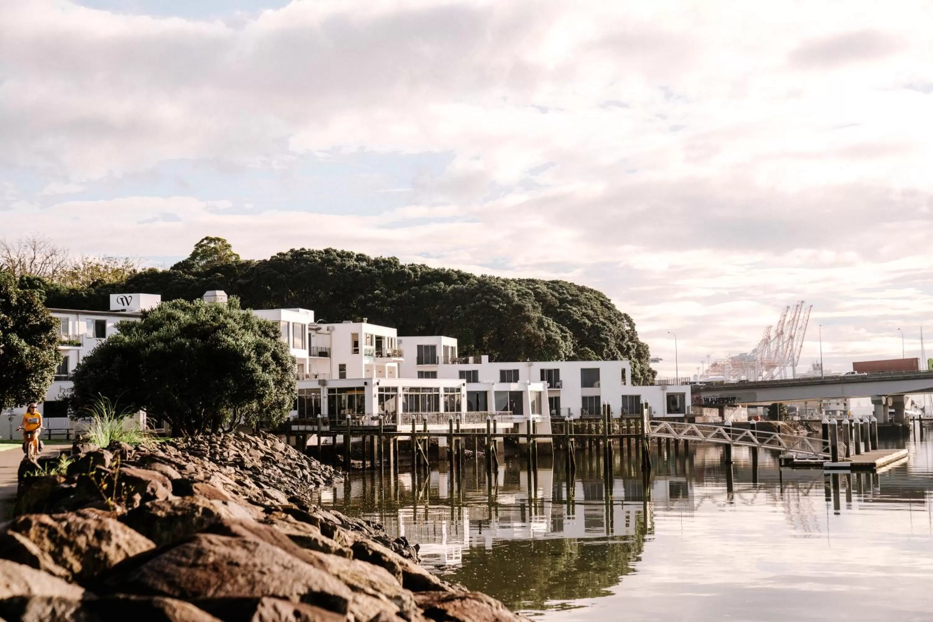Property building in Trinity Wharf Tauranga