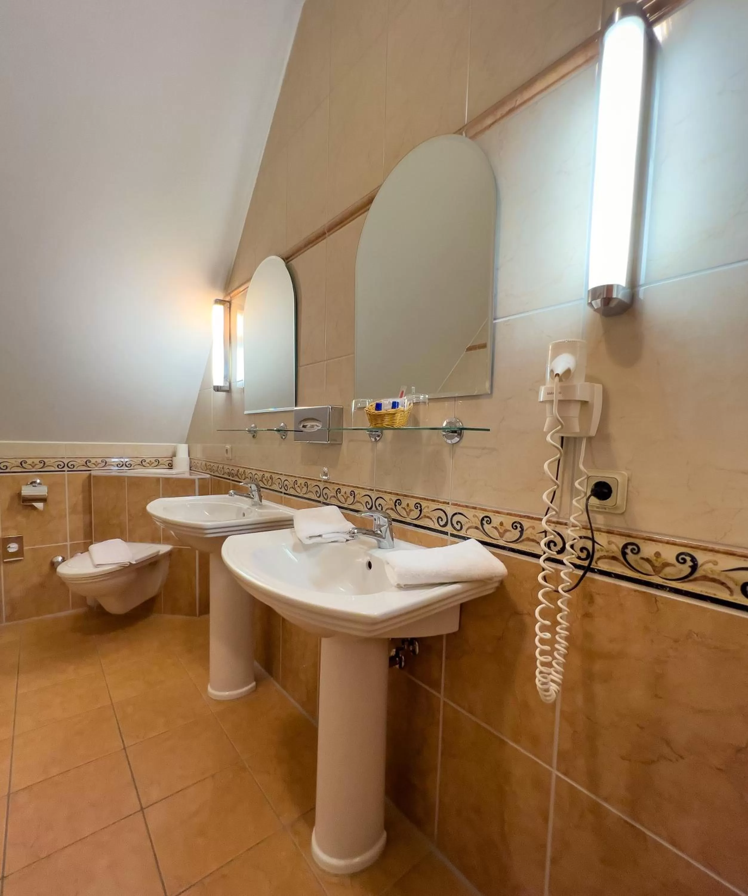 Bathroom in Hotel Landhaus Wörlitzer Hof