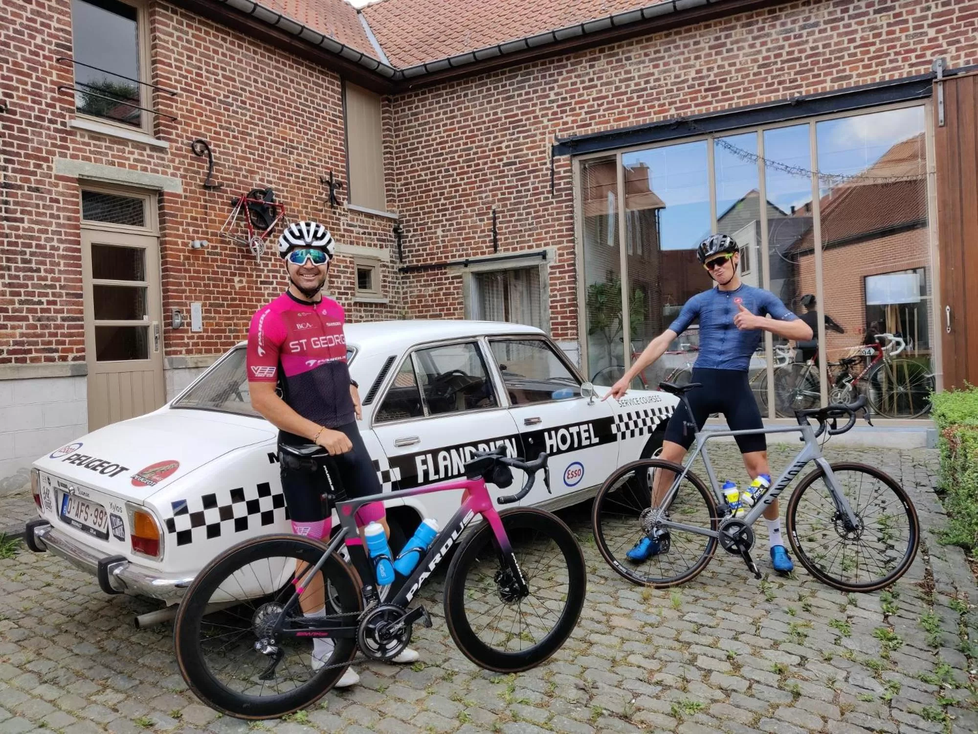 Guests in Flandrien Hotel