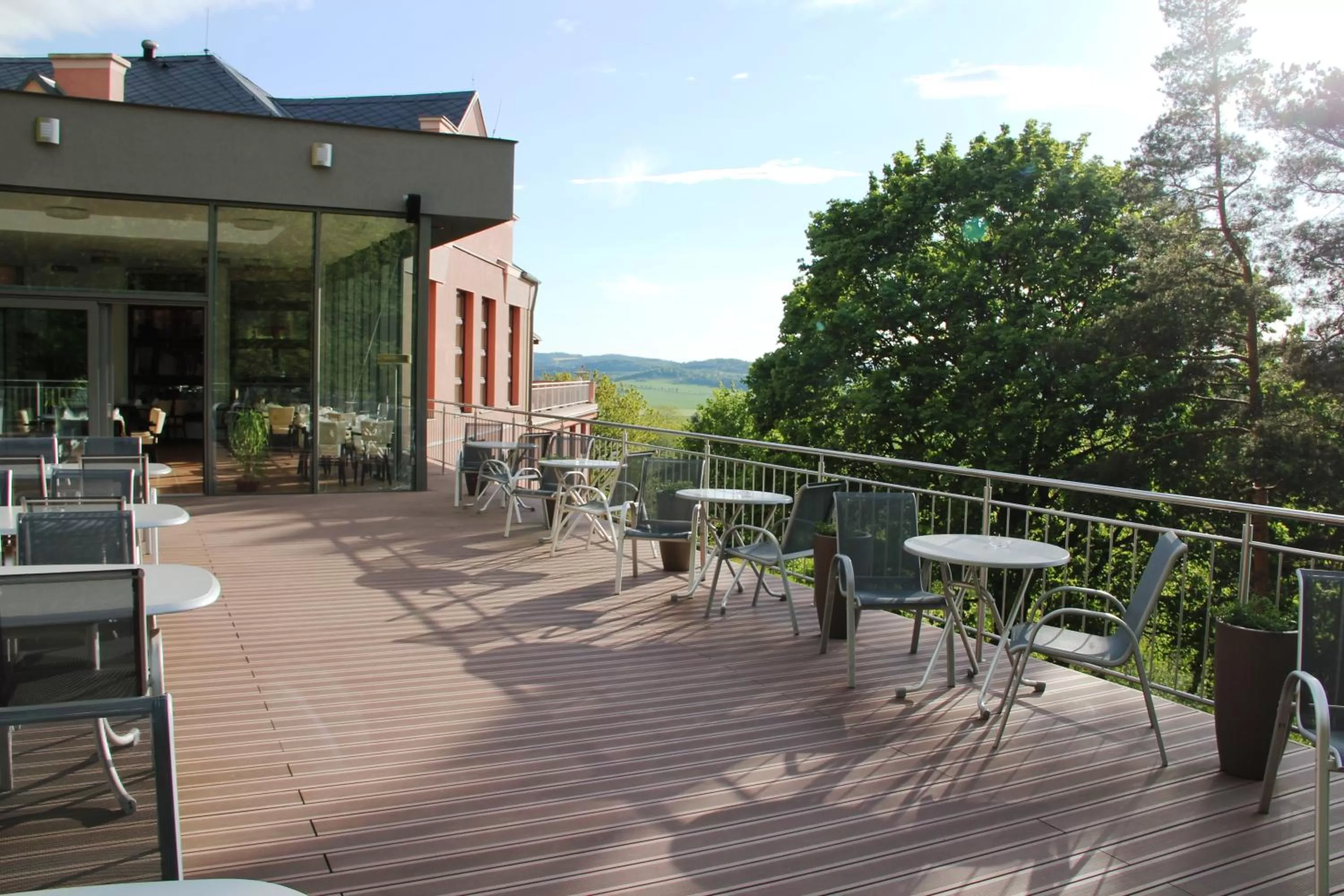 Balcony/Terrace in Hotel Cvilín