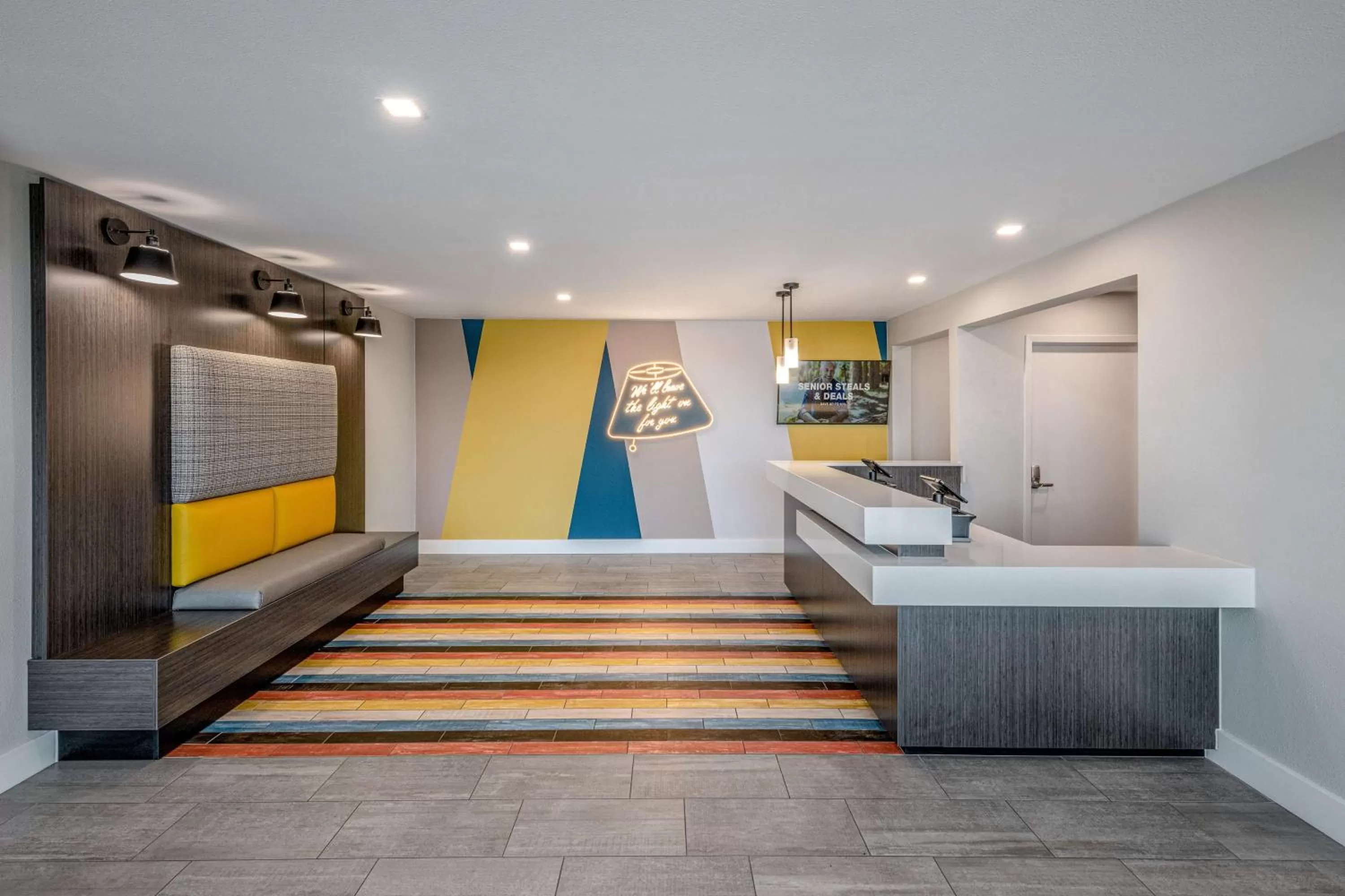 Lobby or reception, Bed in Motel 6-Euless, TX - Dallas