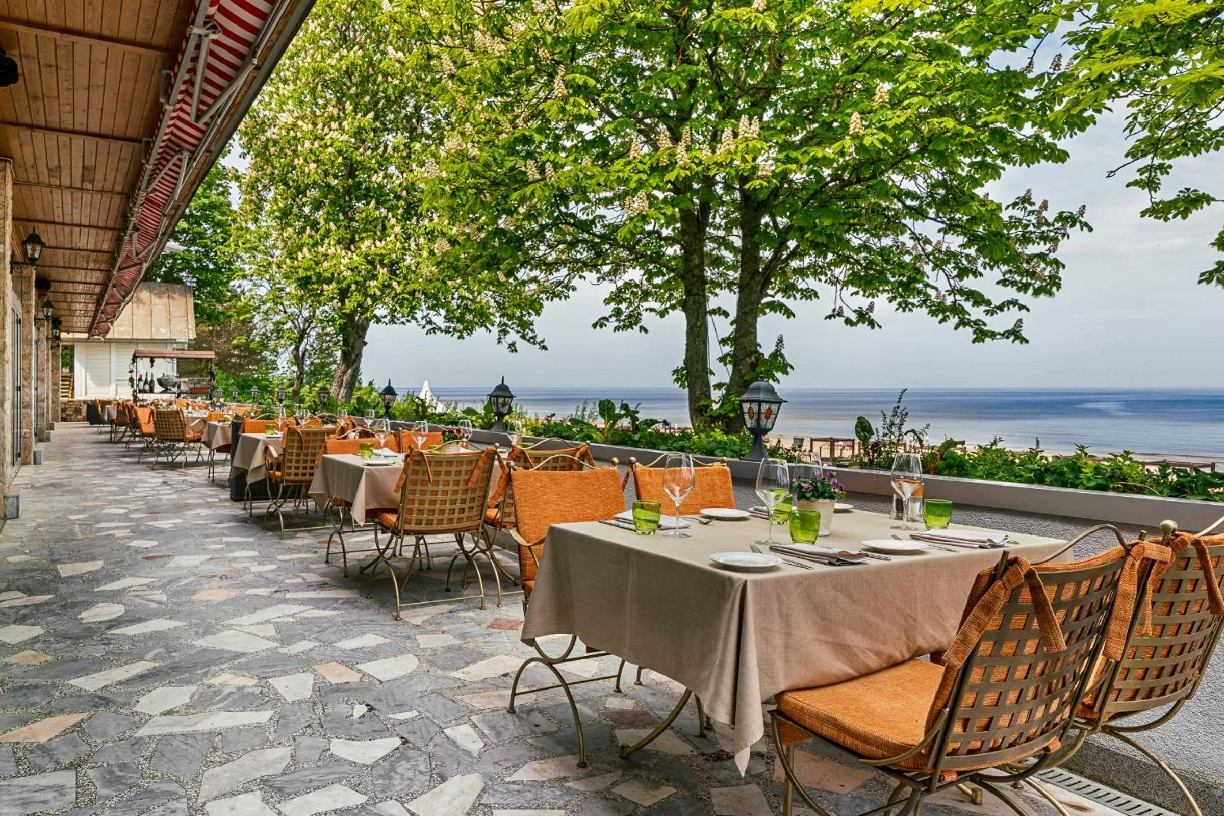 Patio in Baltic Beach Hotel & SPA