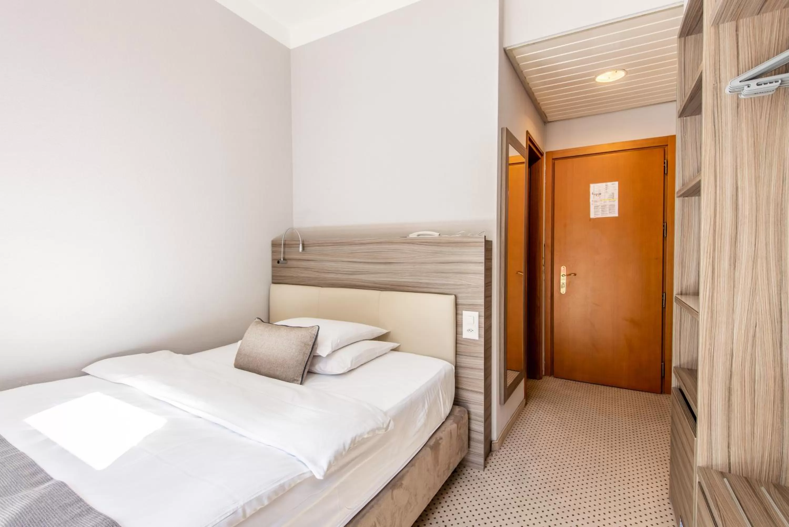 Bed in Hotel Federale