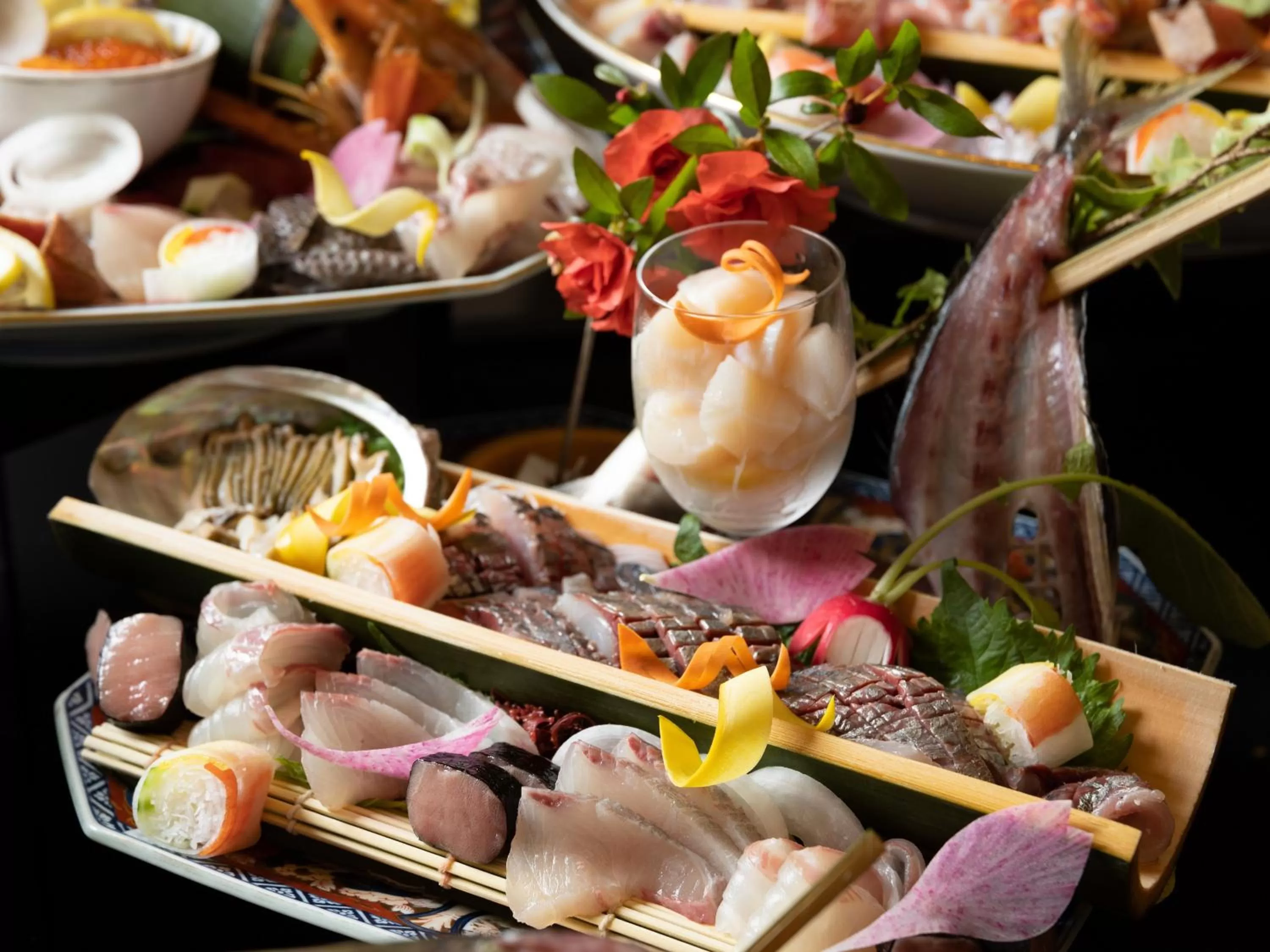 Dinner in Hotel Sakura Ureshino