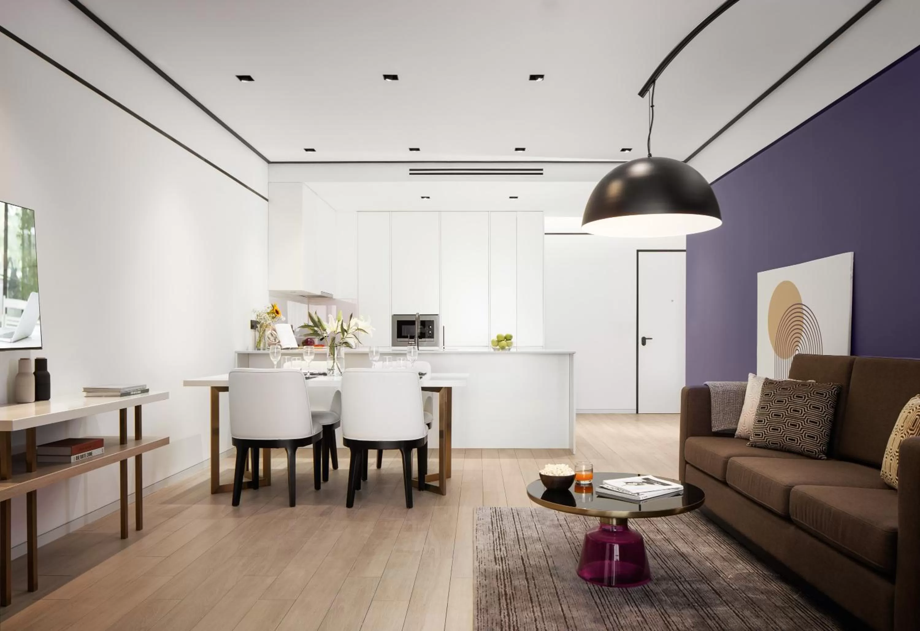 Living room in Citadines Flatiron Phnom Penh