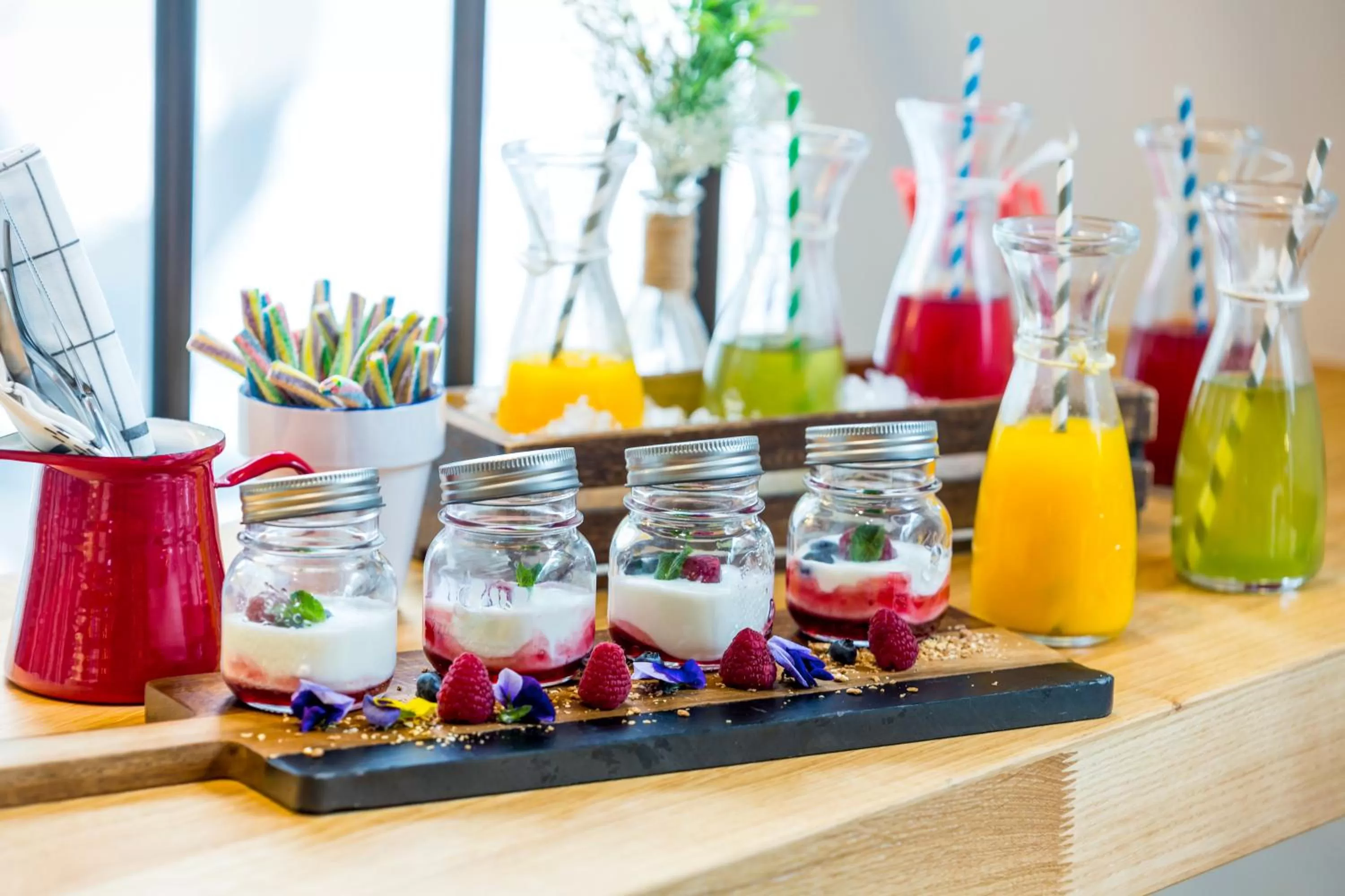 Food close-up in Novotel Sevilla