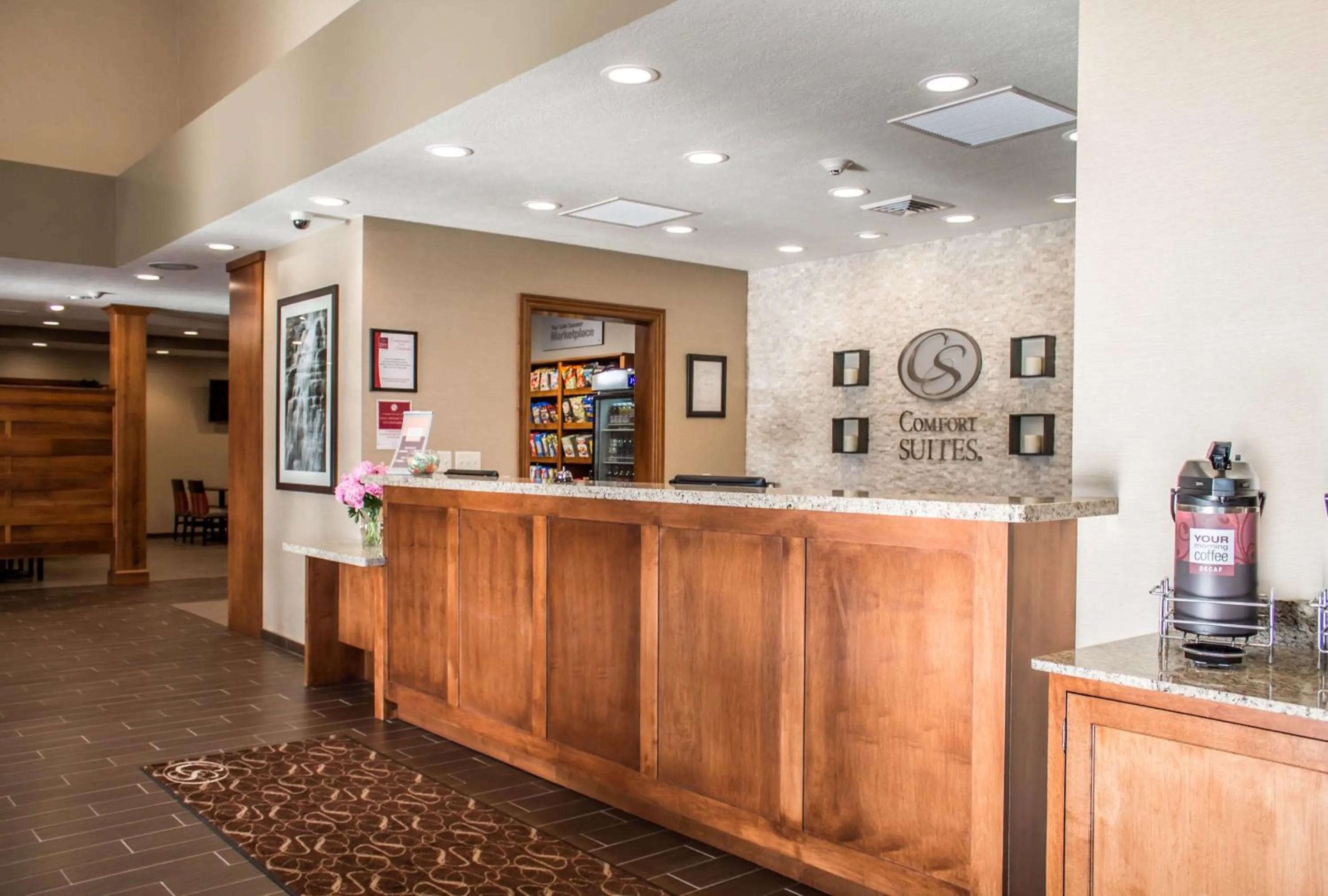 Lobby or reception in Comfort Suites Hartville-North Canton