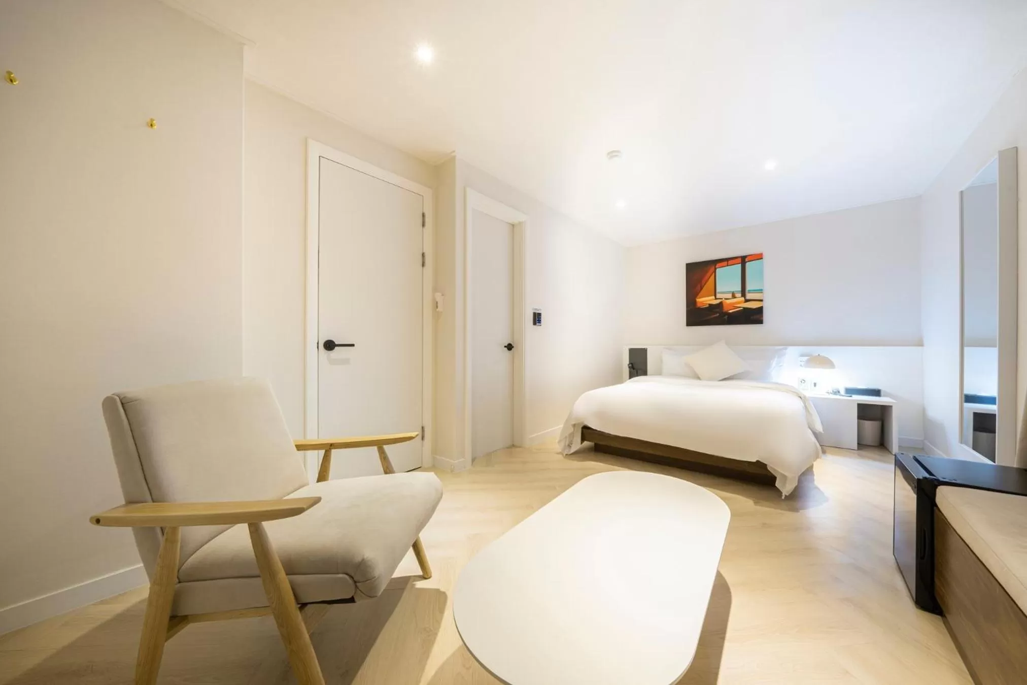 Bedroom, Bed in Goyo37 Hotel Osan by Aank