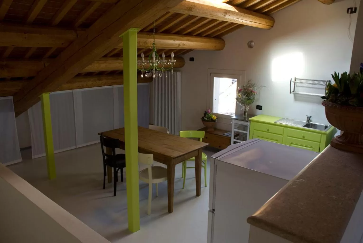 Communal kitchen, Kitchen/Kitchenette in B&B Cittabella