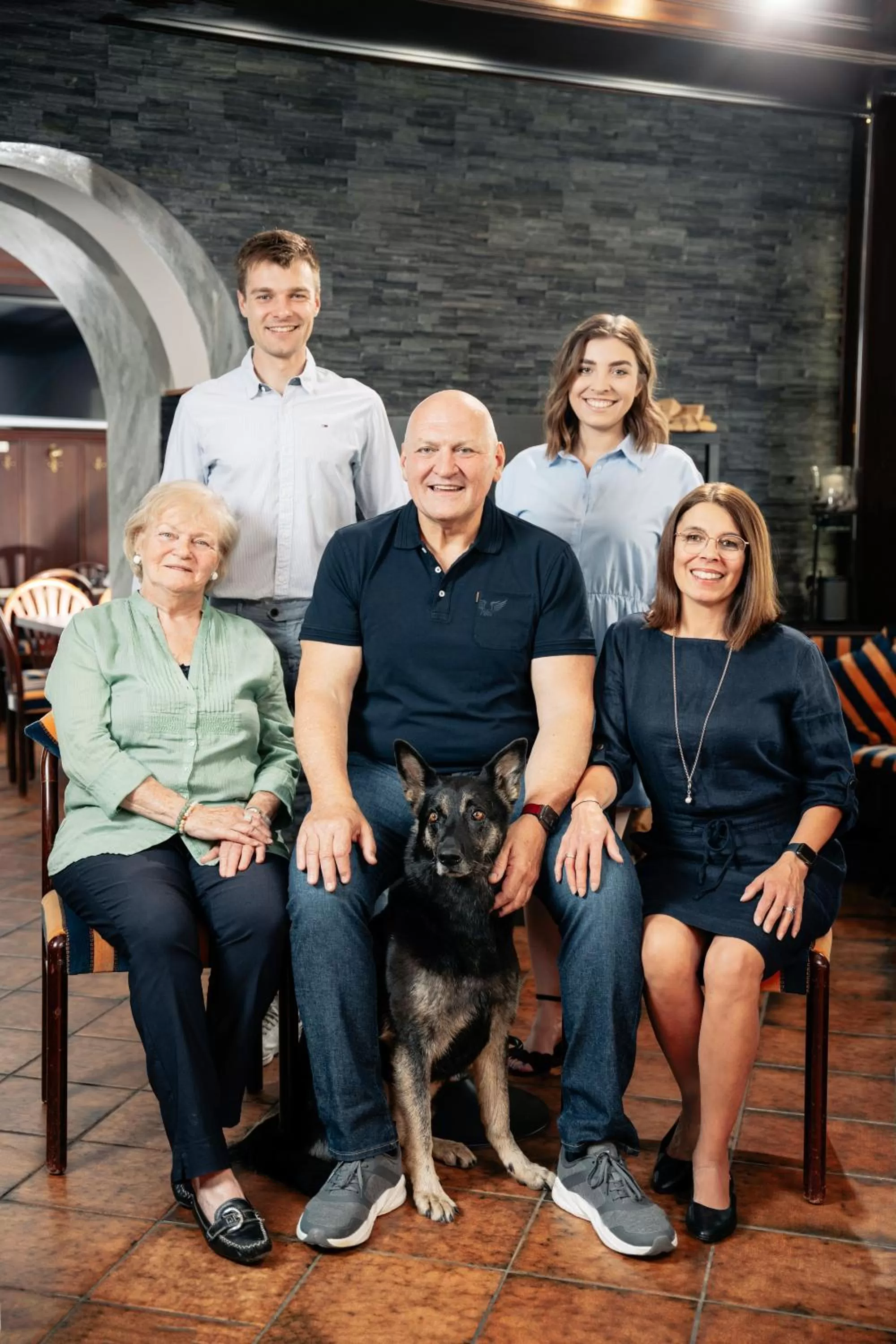 People in Hotel Park Cafe Reichl