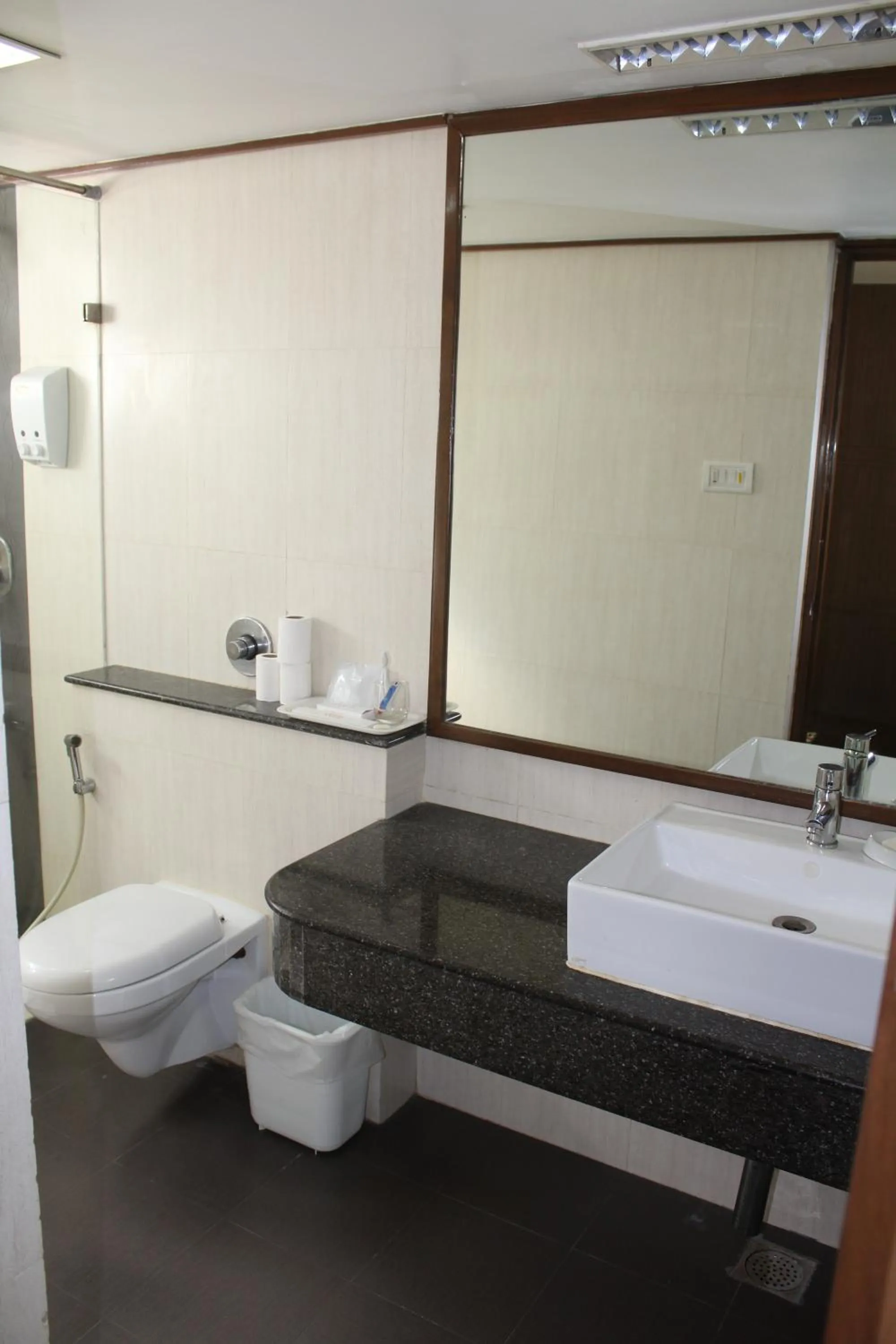 Bathroom in The Lotus Apartment Hotel, Venkatraman Street