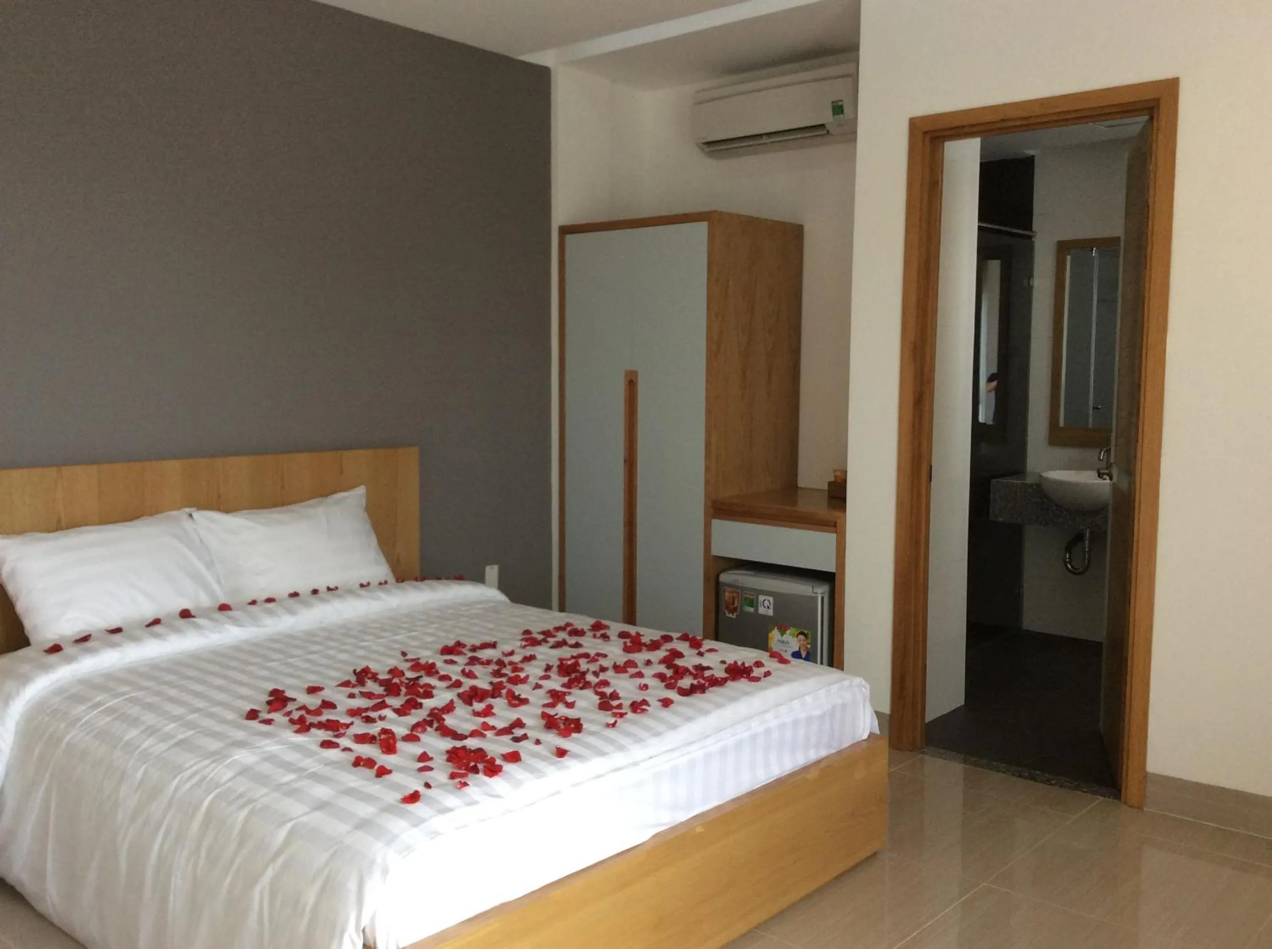 Decorative detail, Bed in Sailing Hotel Phú Quốc Island