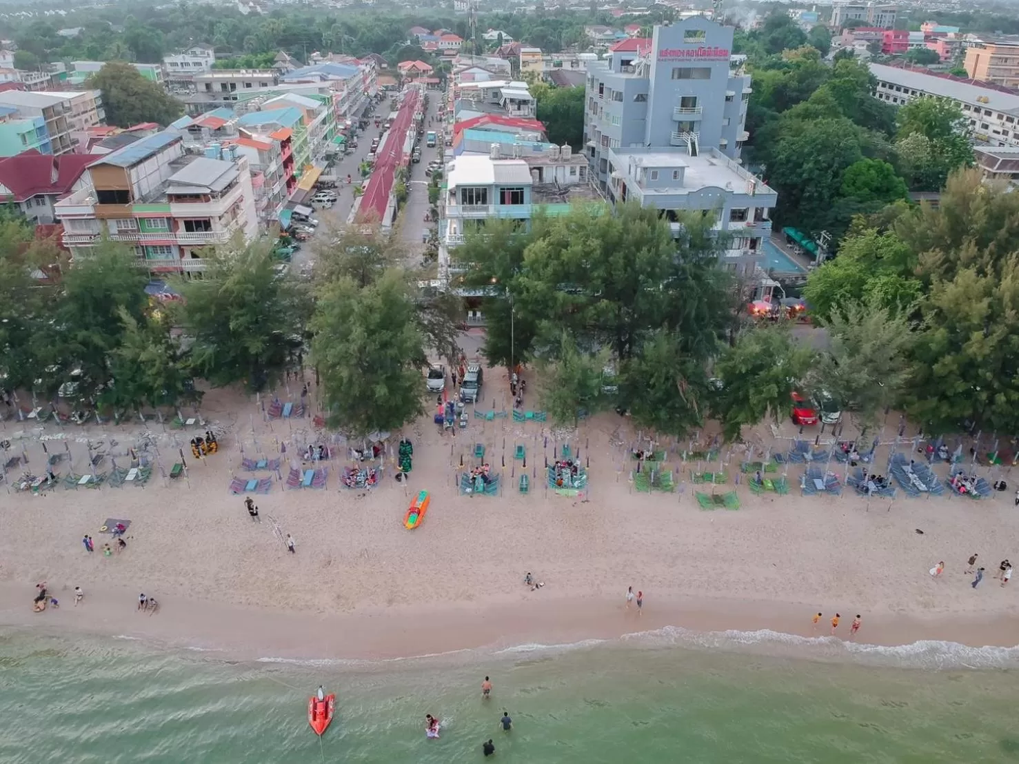 Bird's eye view in THE BEACH CHA AM Suites
