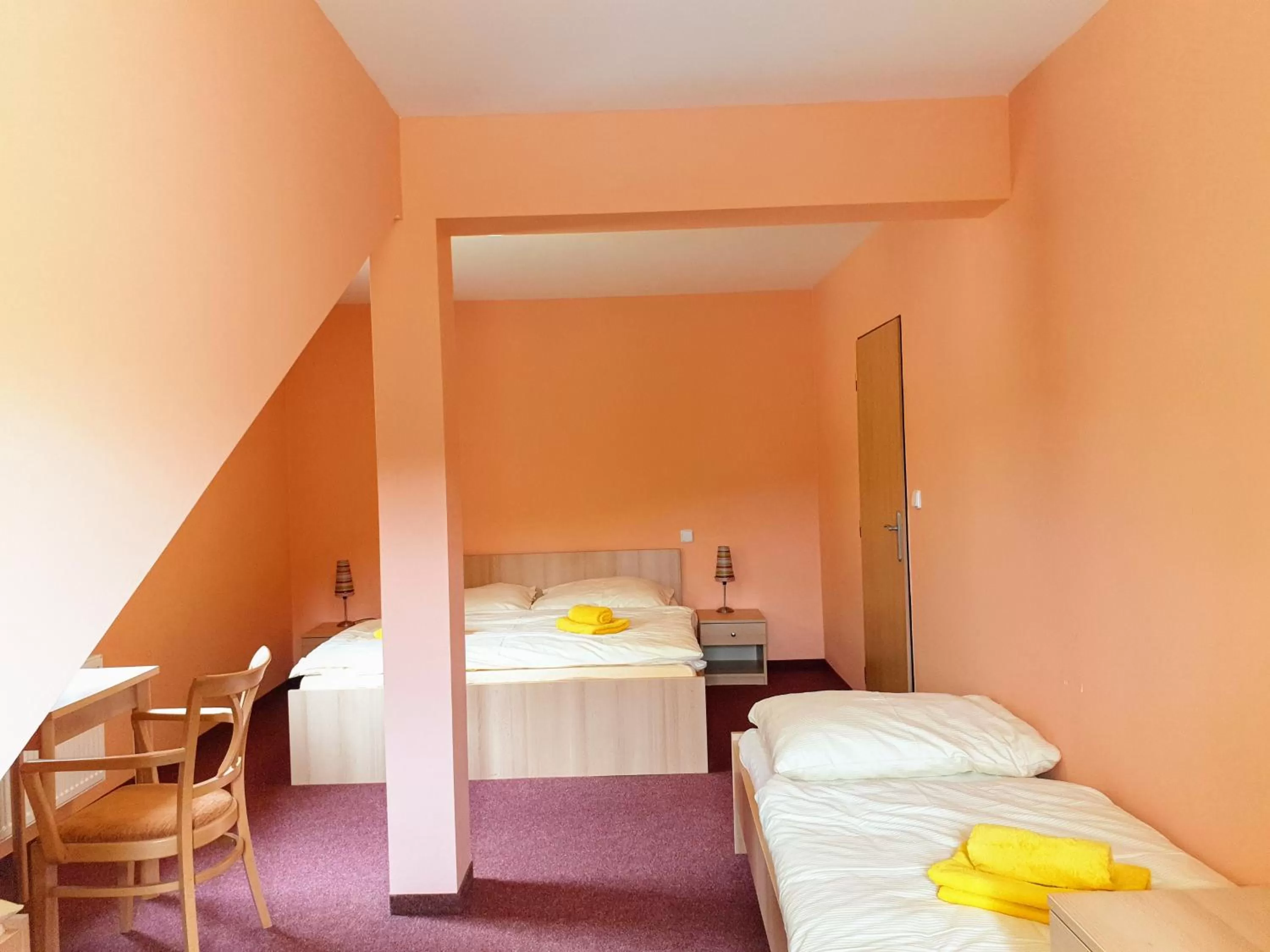 Bed in Penzion Lumis