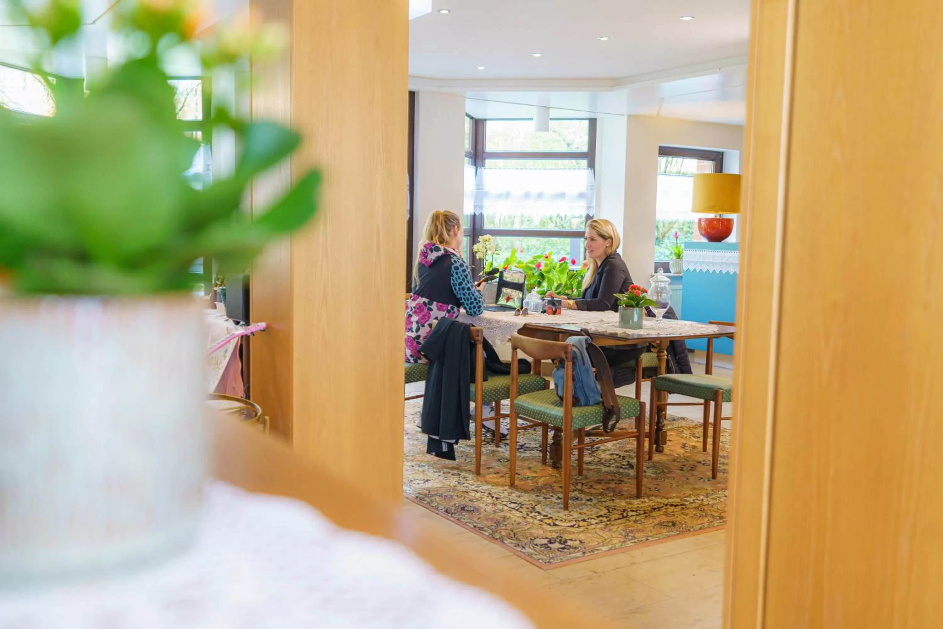 Lobby or reception in Tante ALMA's Bonner Hotel