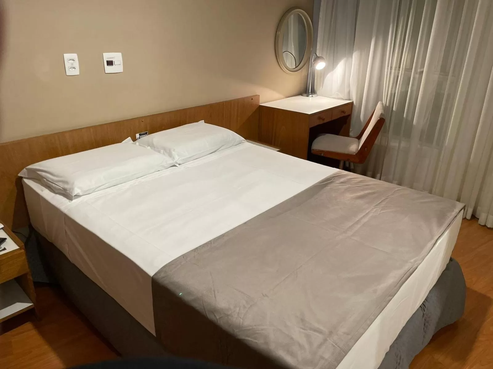 Bed in Pampas Palace Hotel