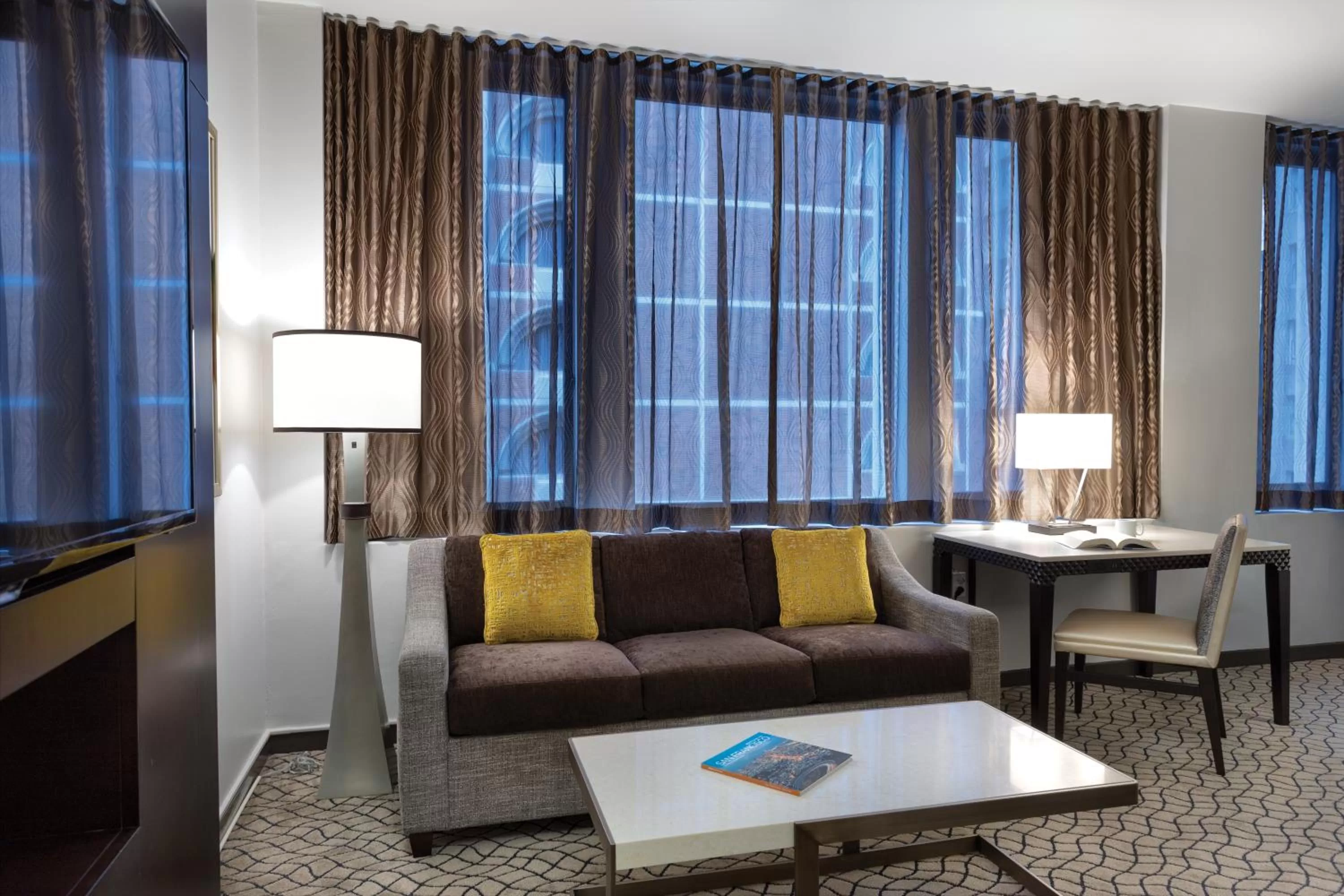 Living room in The Donatello Hotel