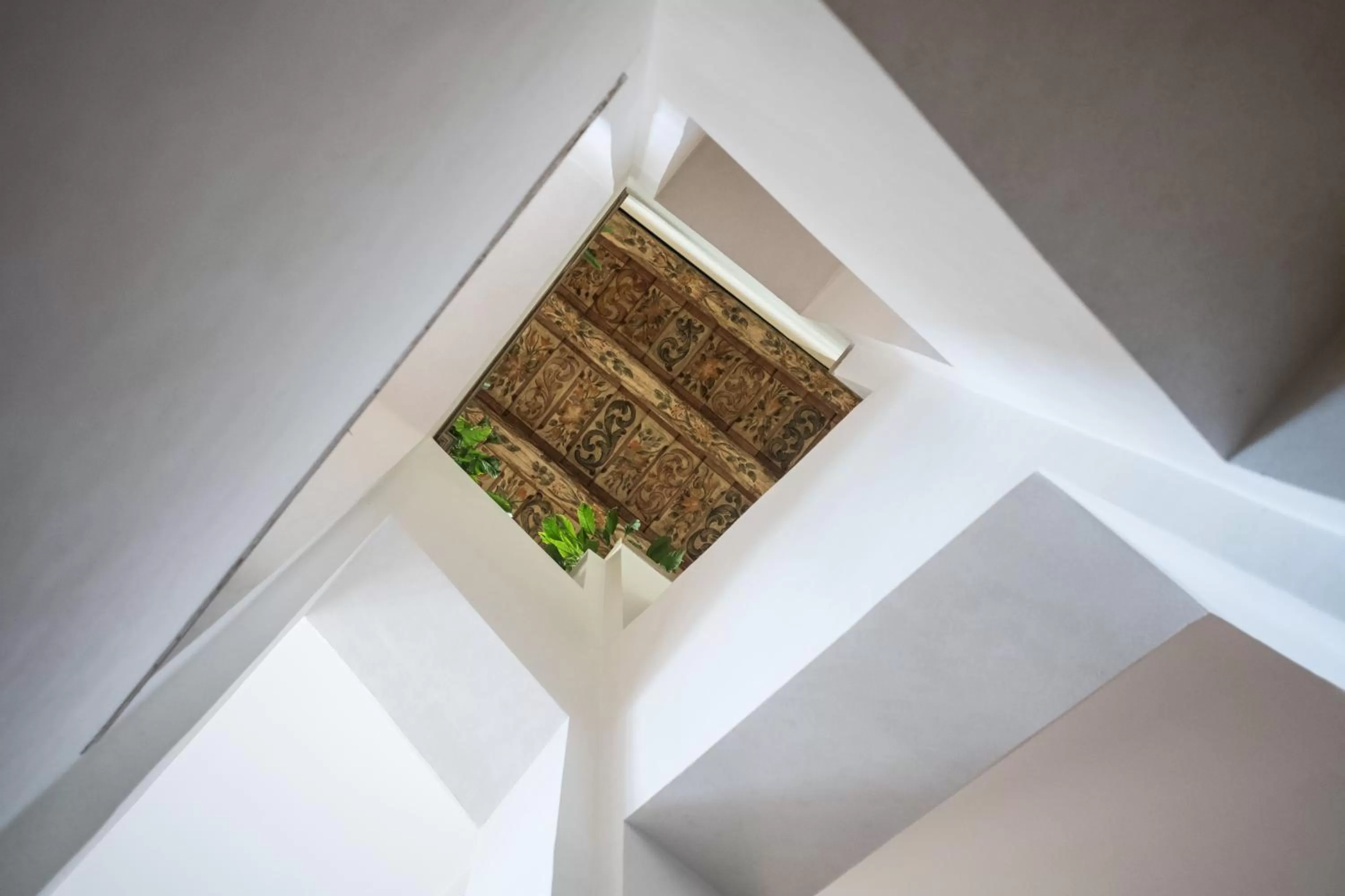 Decorative detail in Opitzův dům