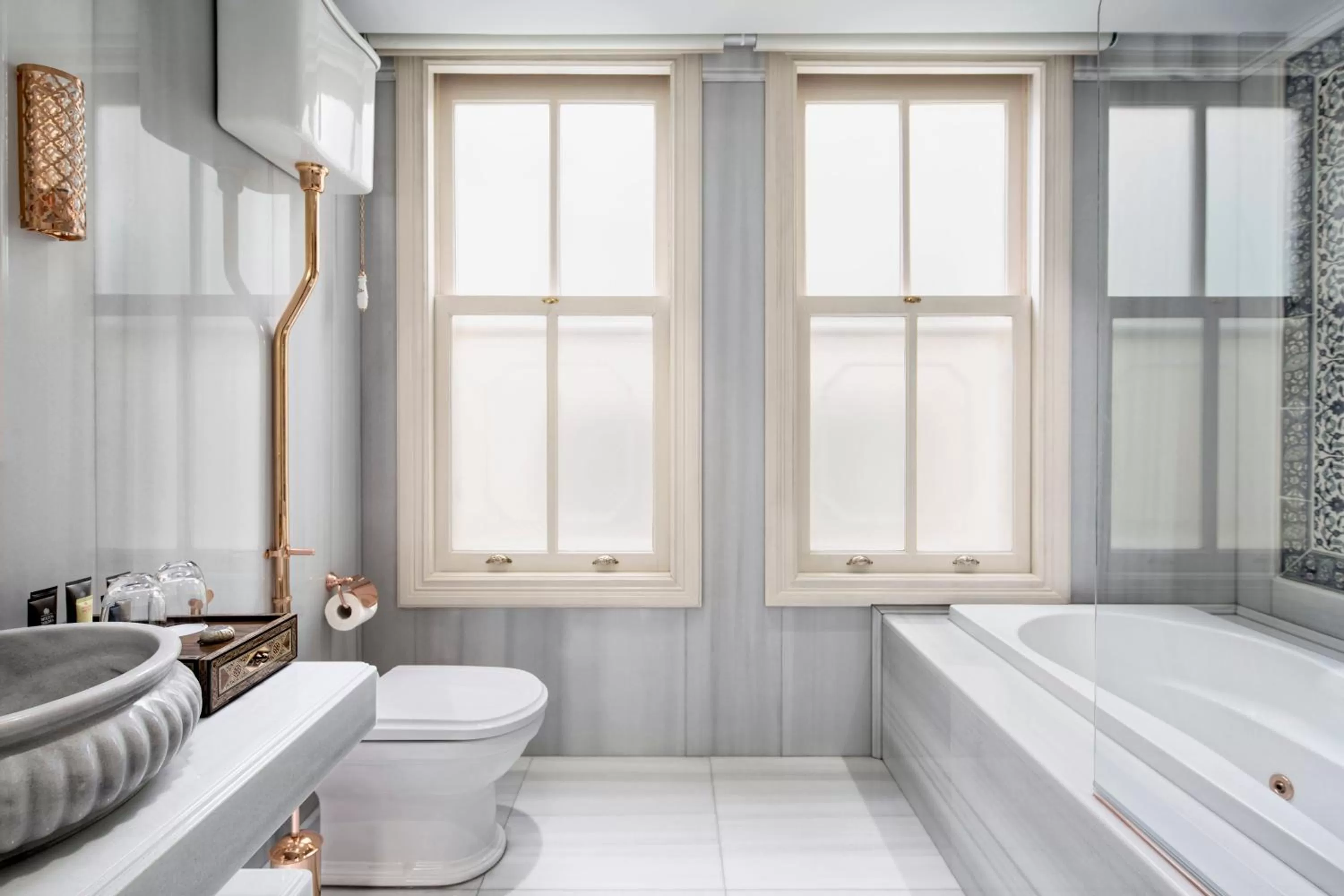 Bathroom in AJWA Sultanahmet - Preferred Hotels LVX Collection