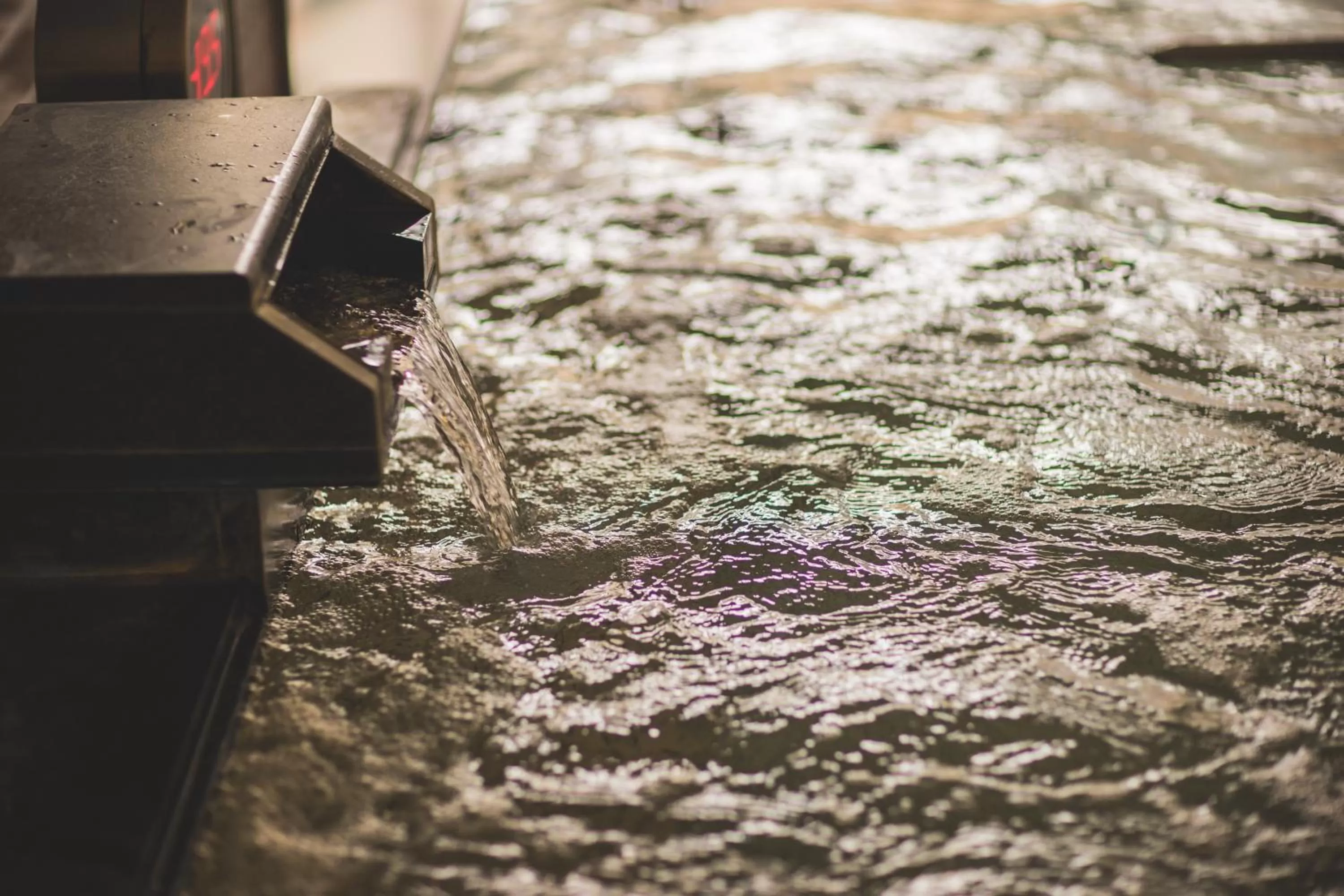 Hot Spring Bath in Ofuro Cafe Utatane