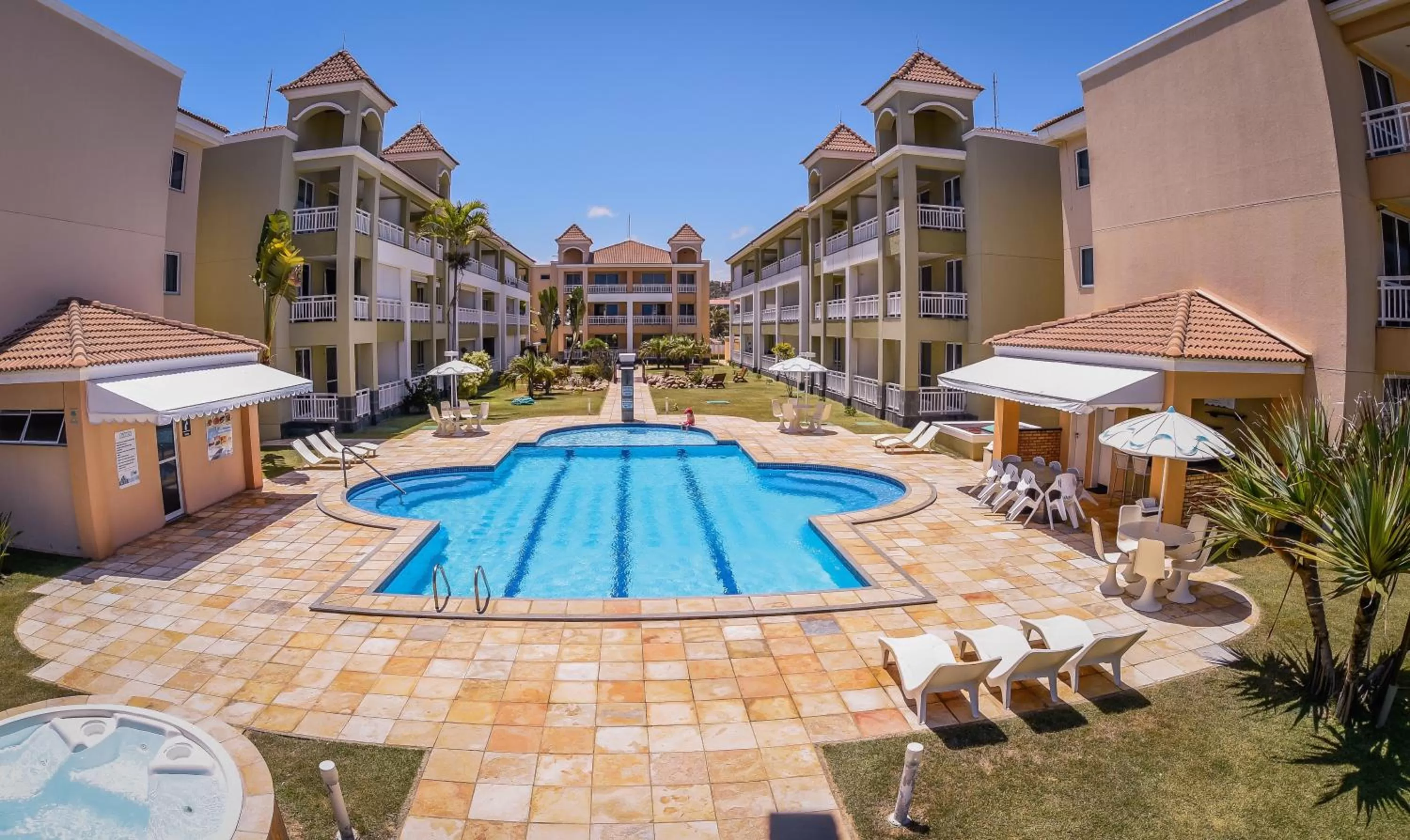 Property building in Atlantic Palace Apart-Hotel