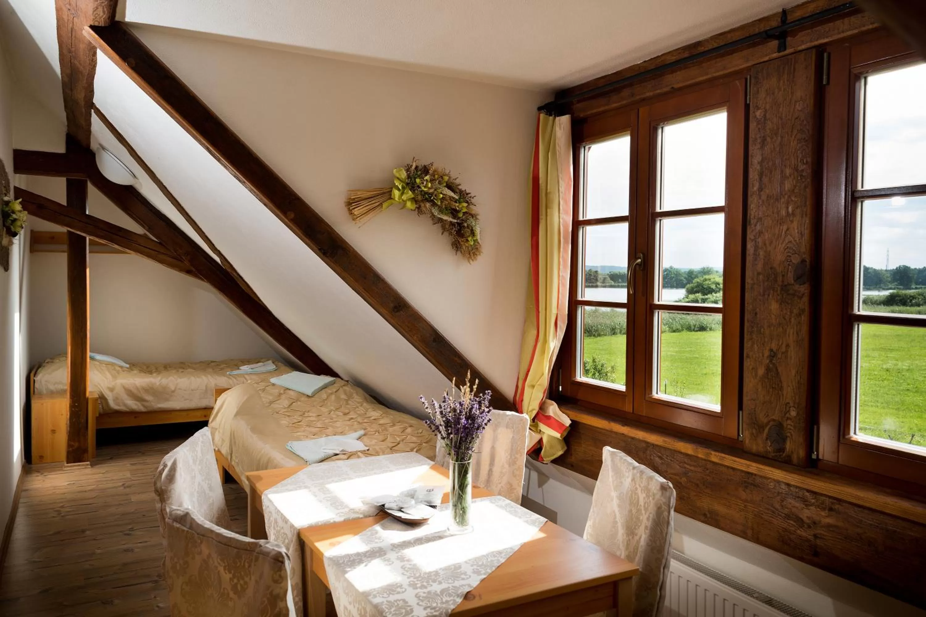 Photo of the whole room, Bed in Wellness hotel & minipivovar Kněžínek