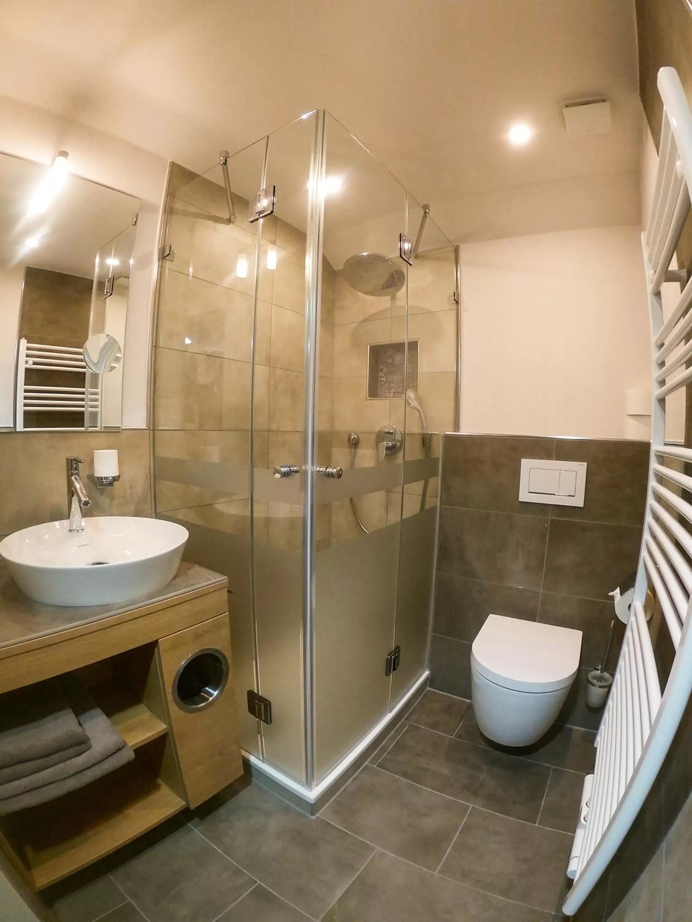 Bathroom in Hotel Waldblick