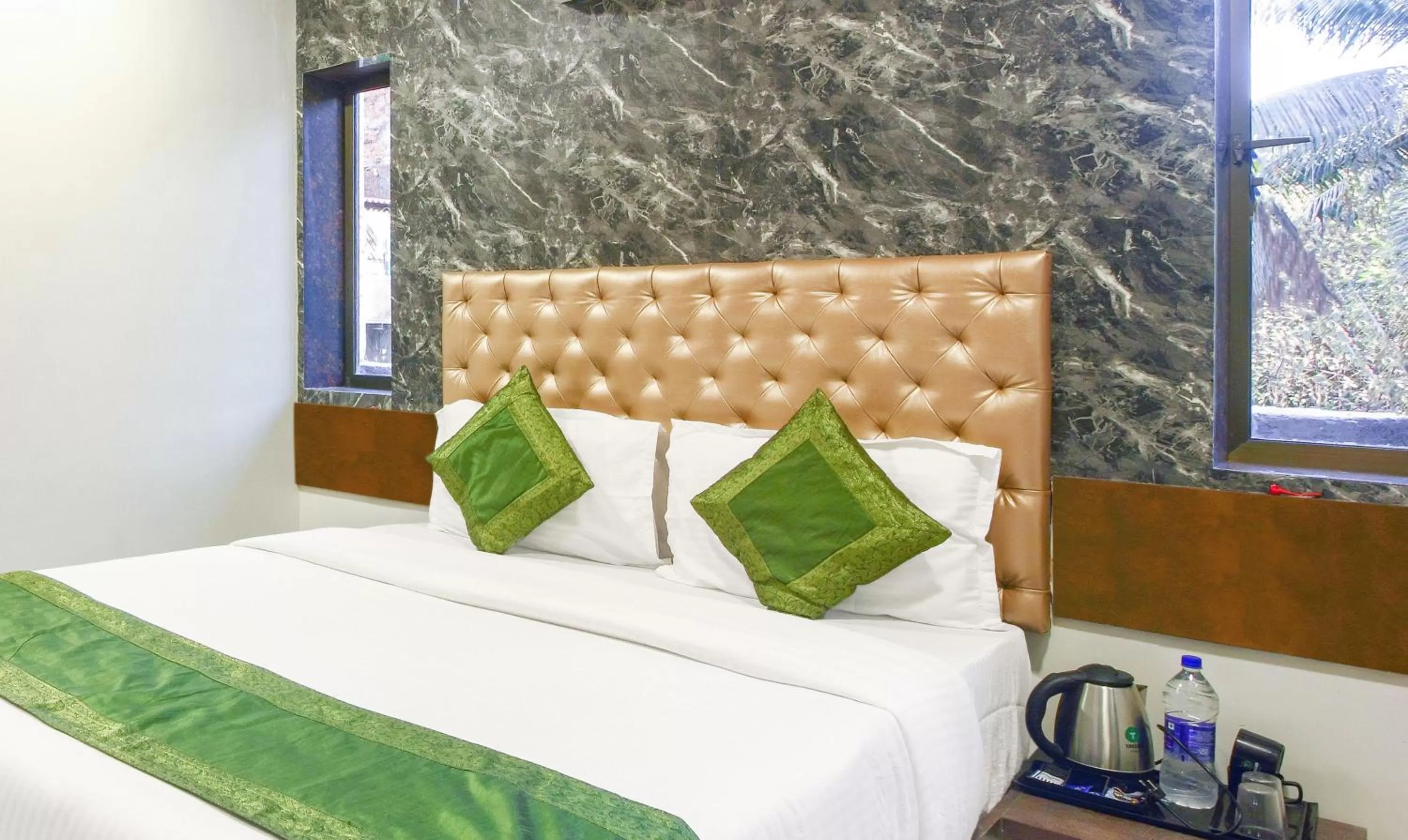 Bedroom, Bed in Treebo Blue Moon Powai