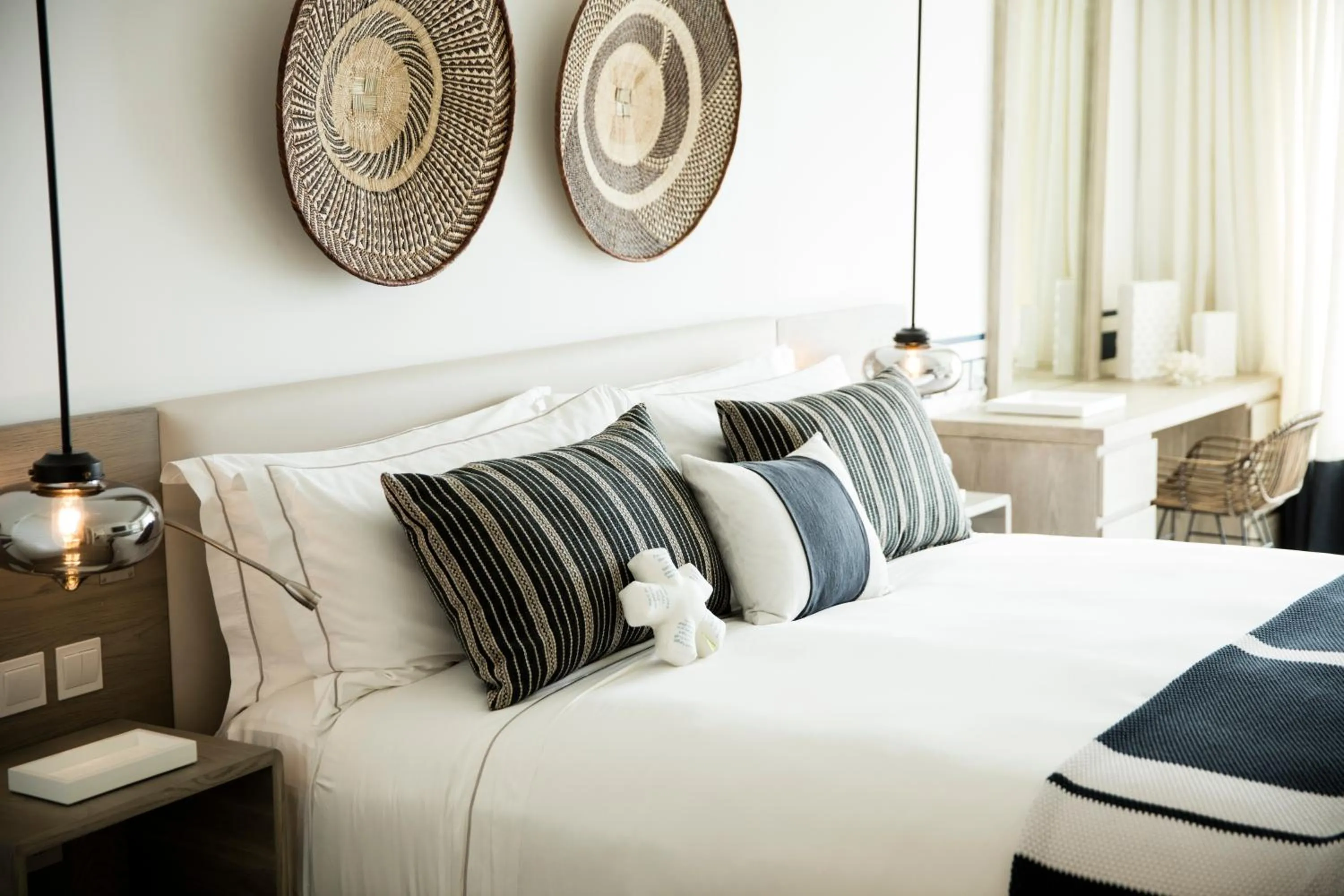 Bedroom, Bed in LUX* Grand Gaube Resort & Villas