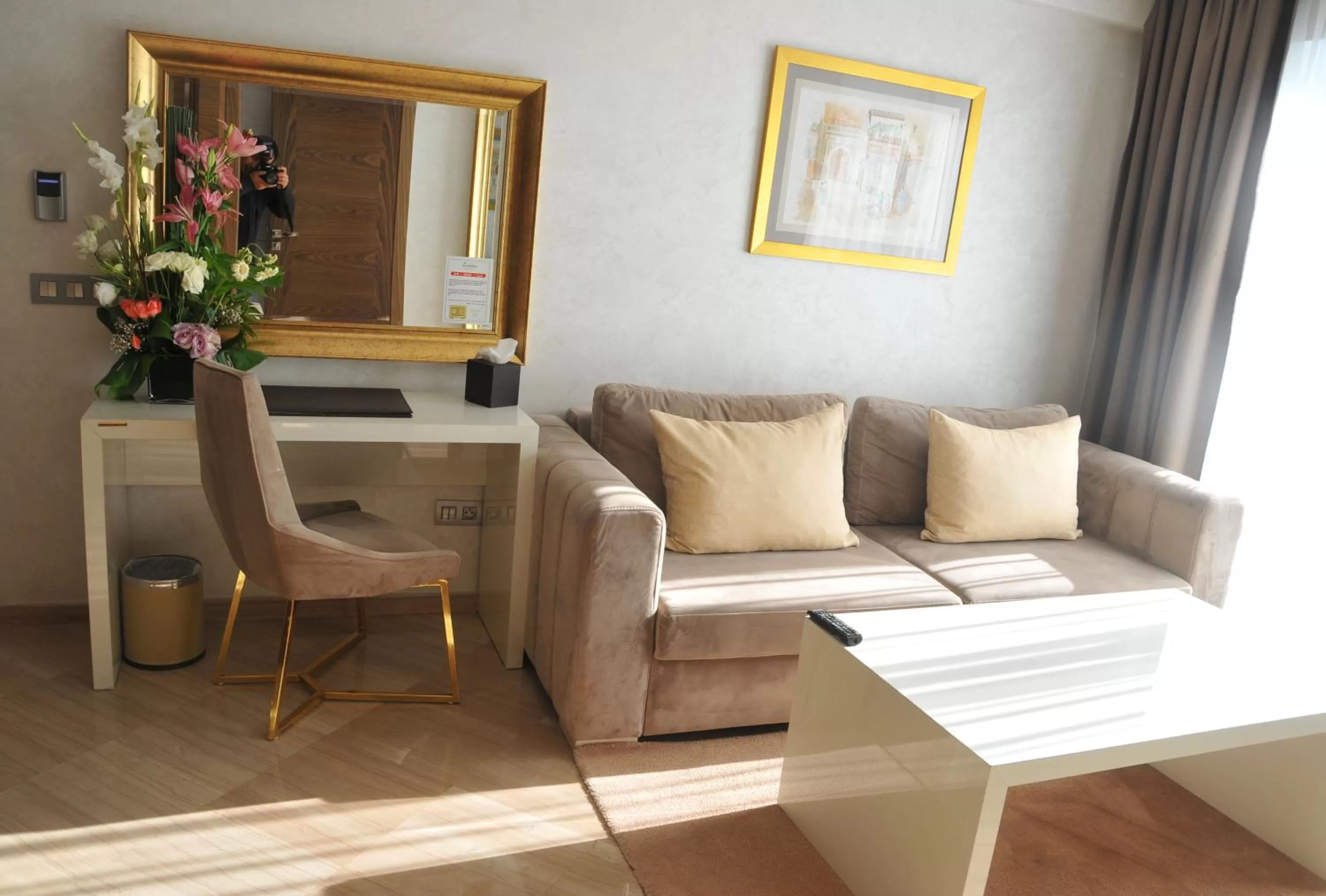 Living room in Suite Hotel Casa Diamond