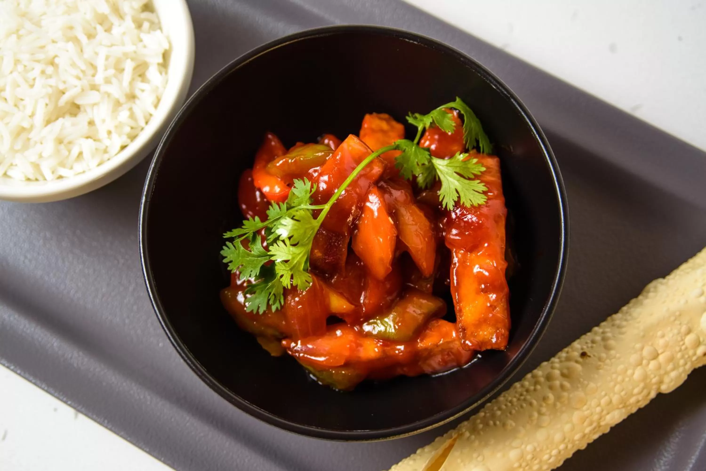 Food close-up in Tamarind Tree Hotel
