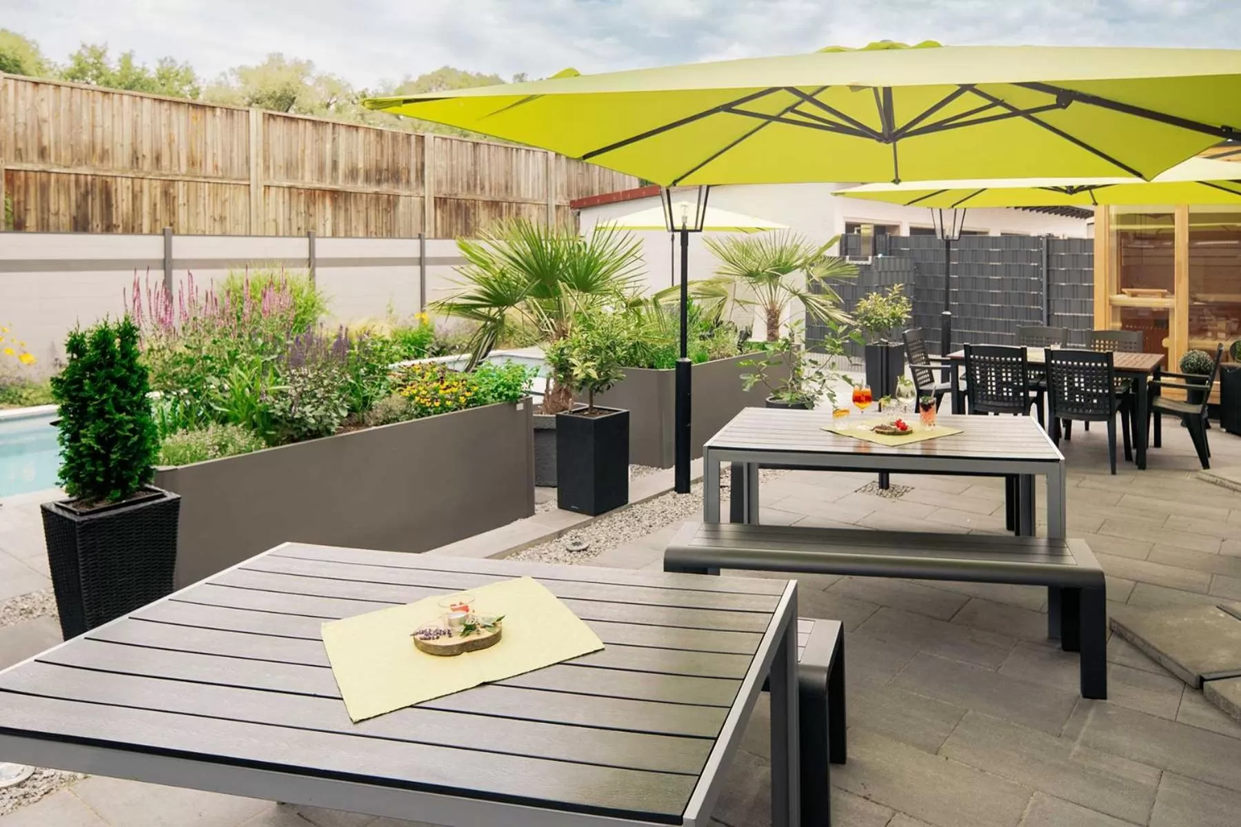 Patio, Restaurant/Places to Eat in Hotel Park Cafe Reichl