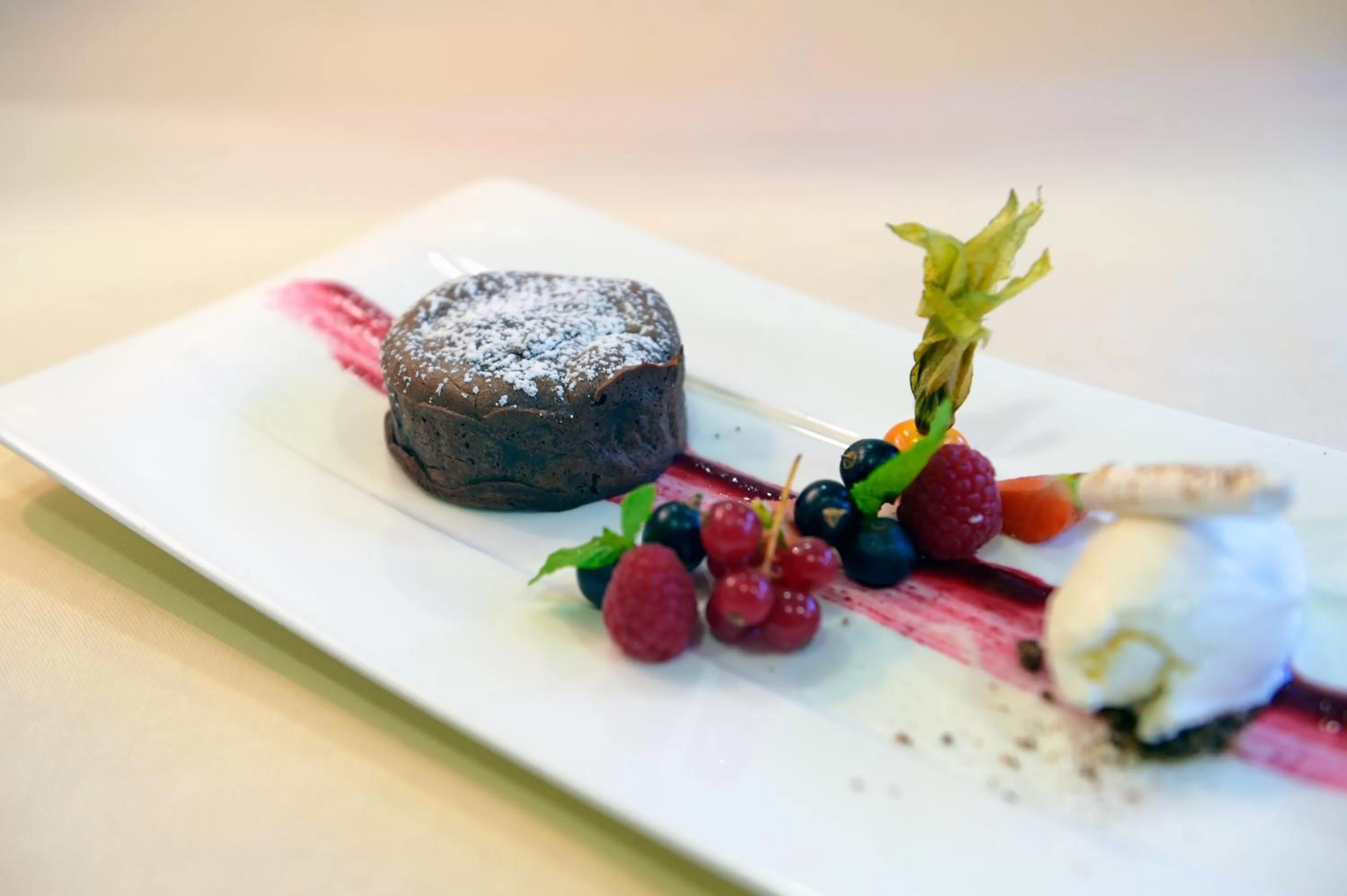 Food close-up in Hôtel Les Rives