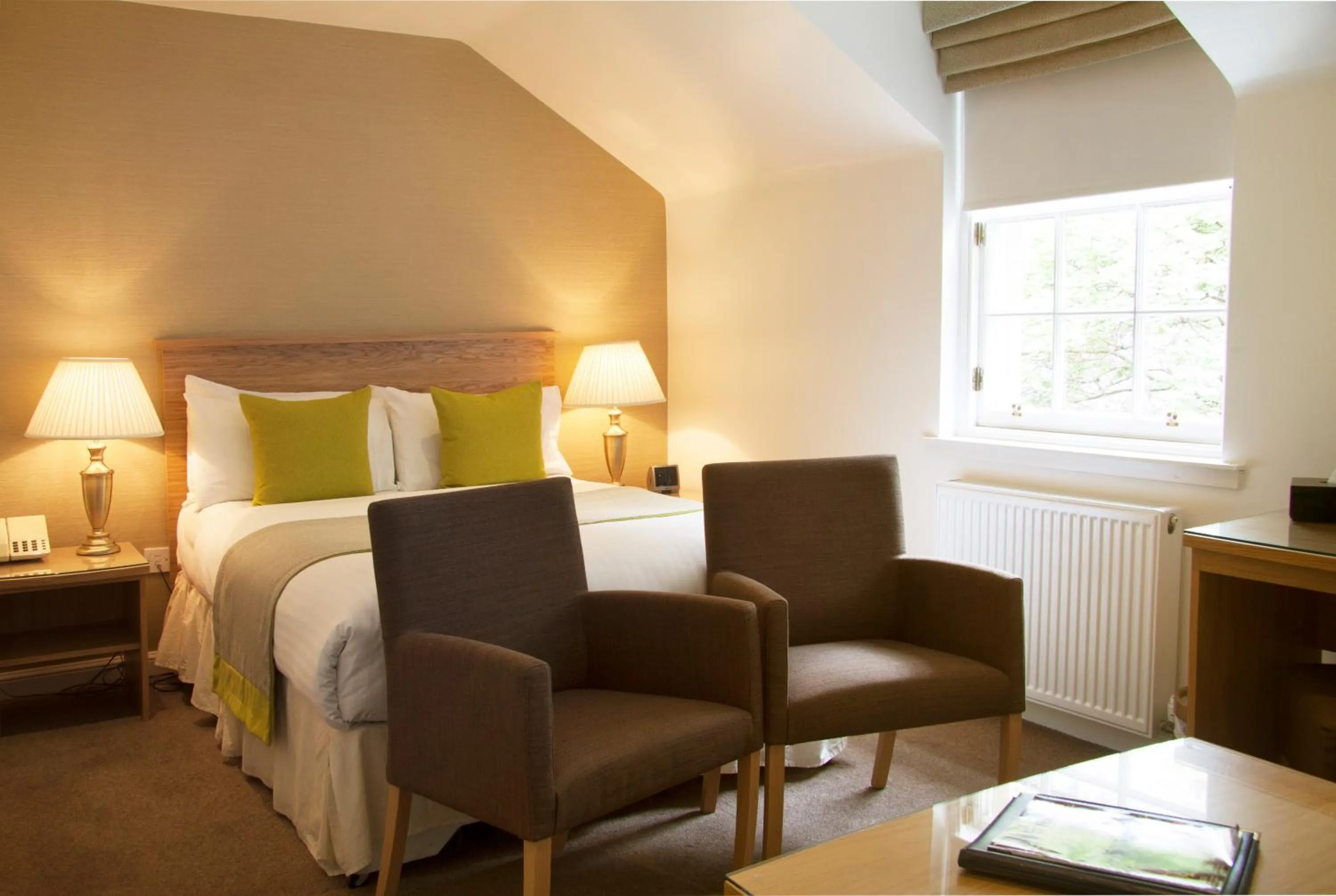 Bedroom, Bed in Royal Scots Club