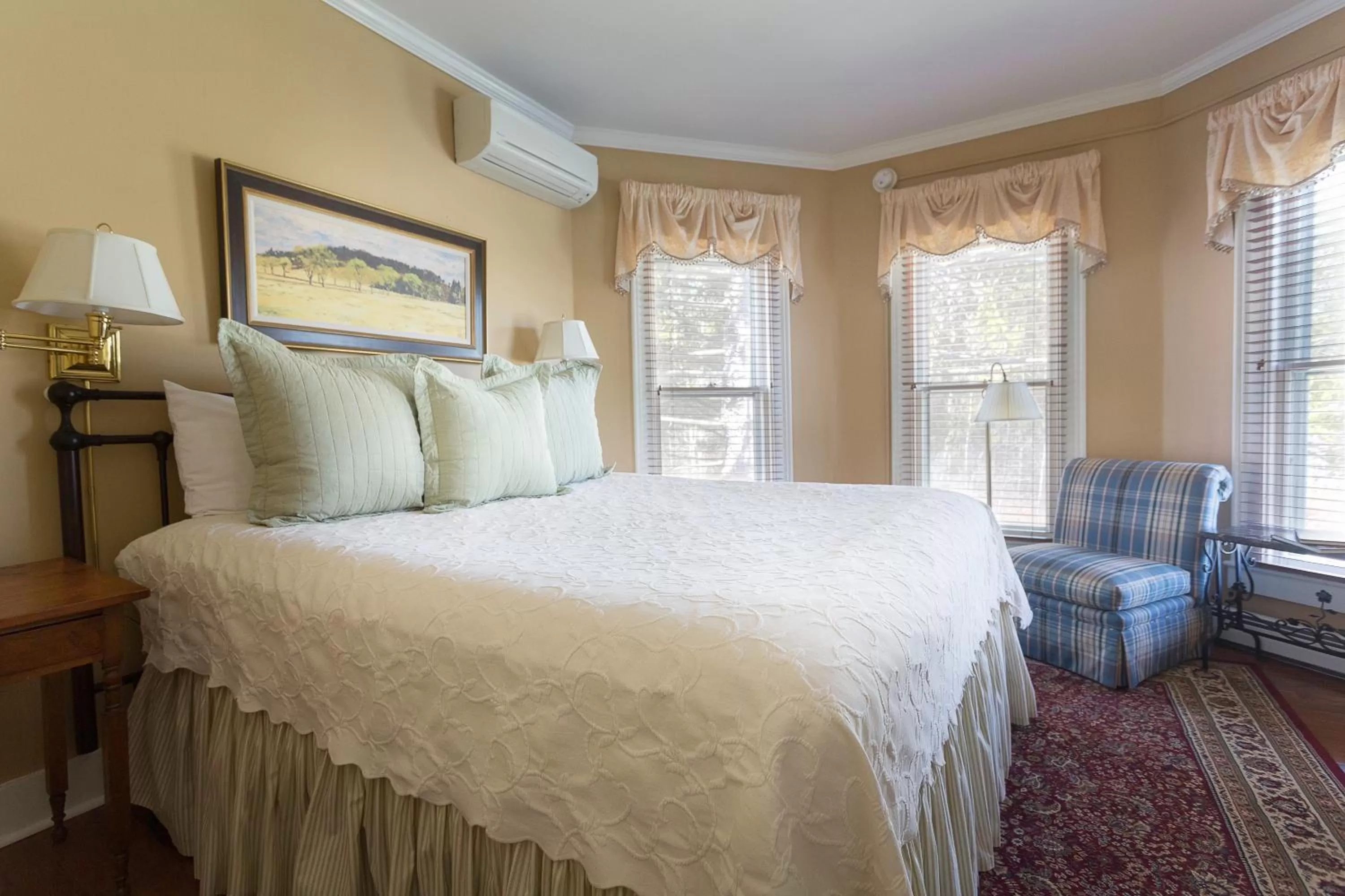 Bedroom, Bed in The Inn at Manchester