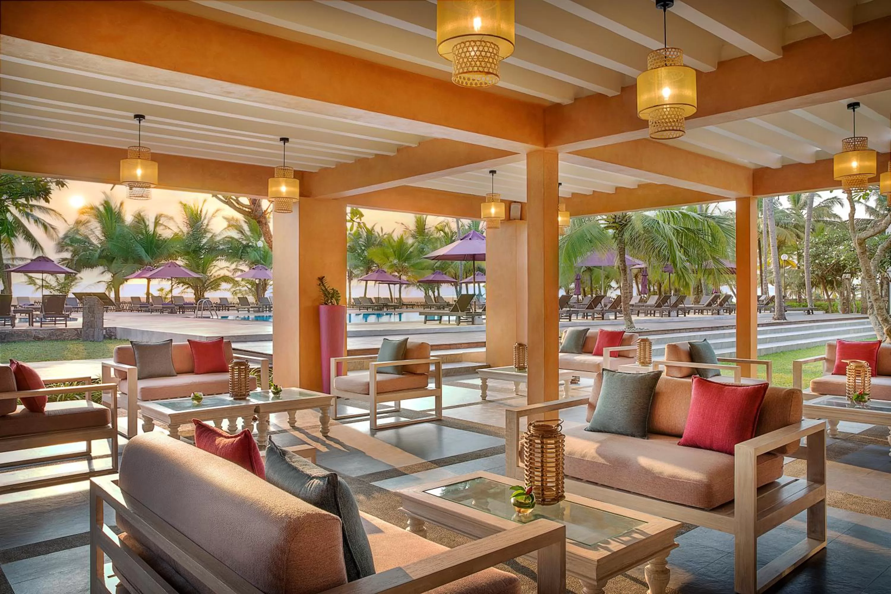 Patio in Avani Kalutara Resort