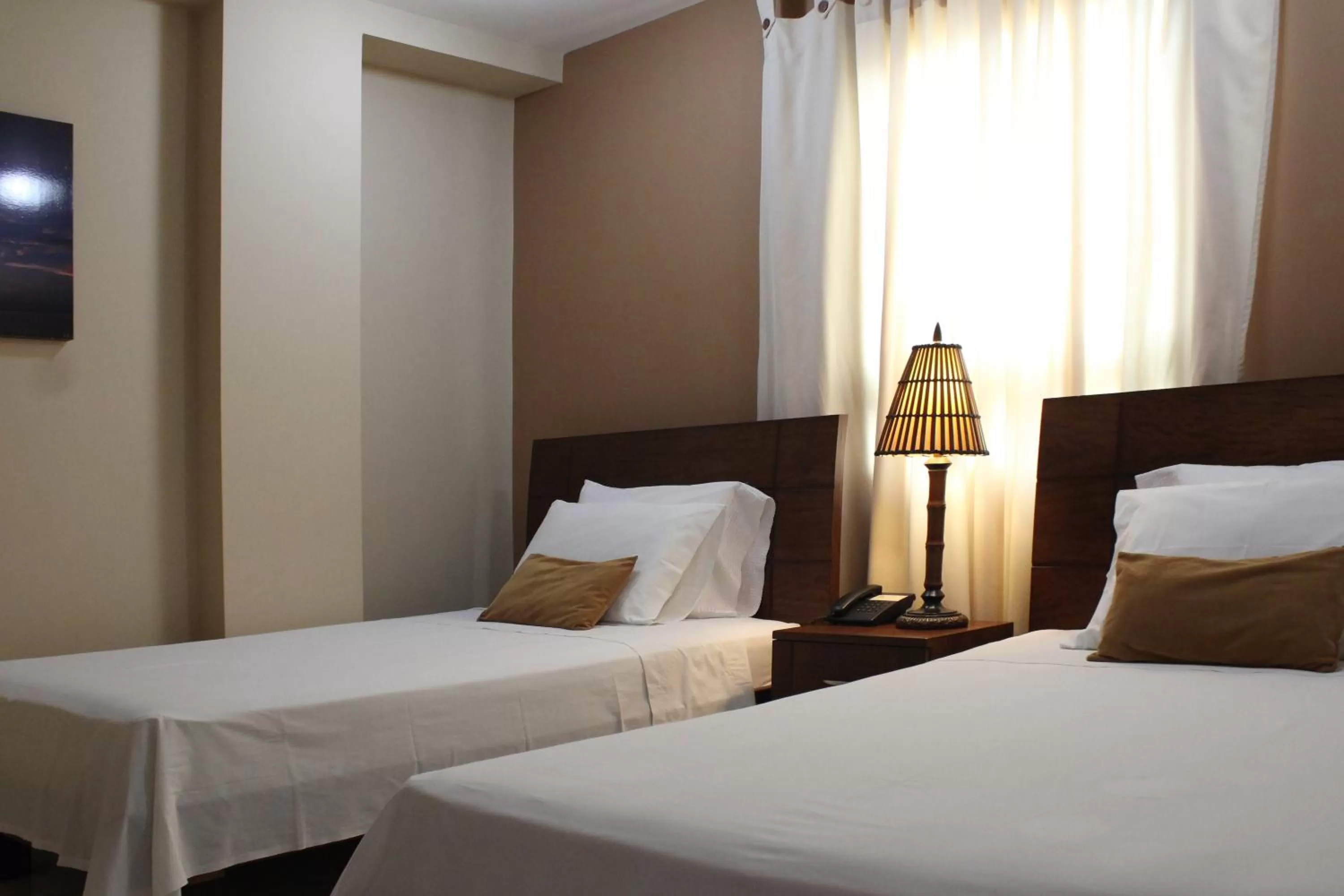 Bed in Hotel Solaris