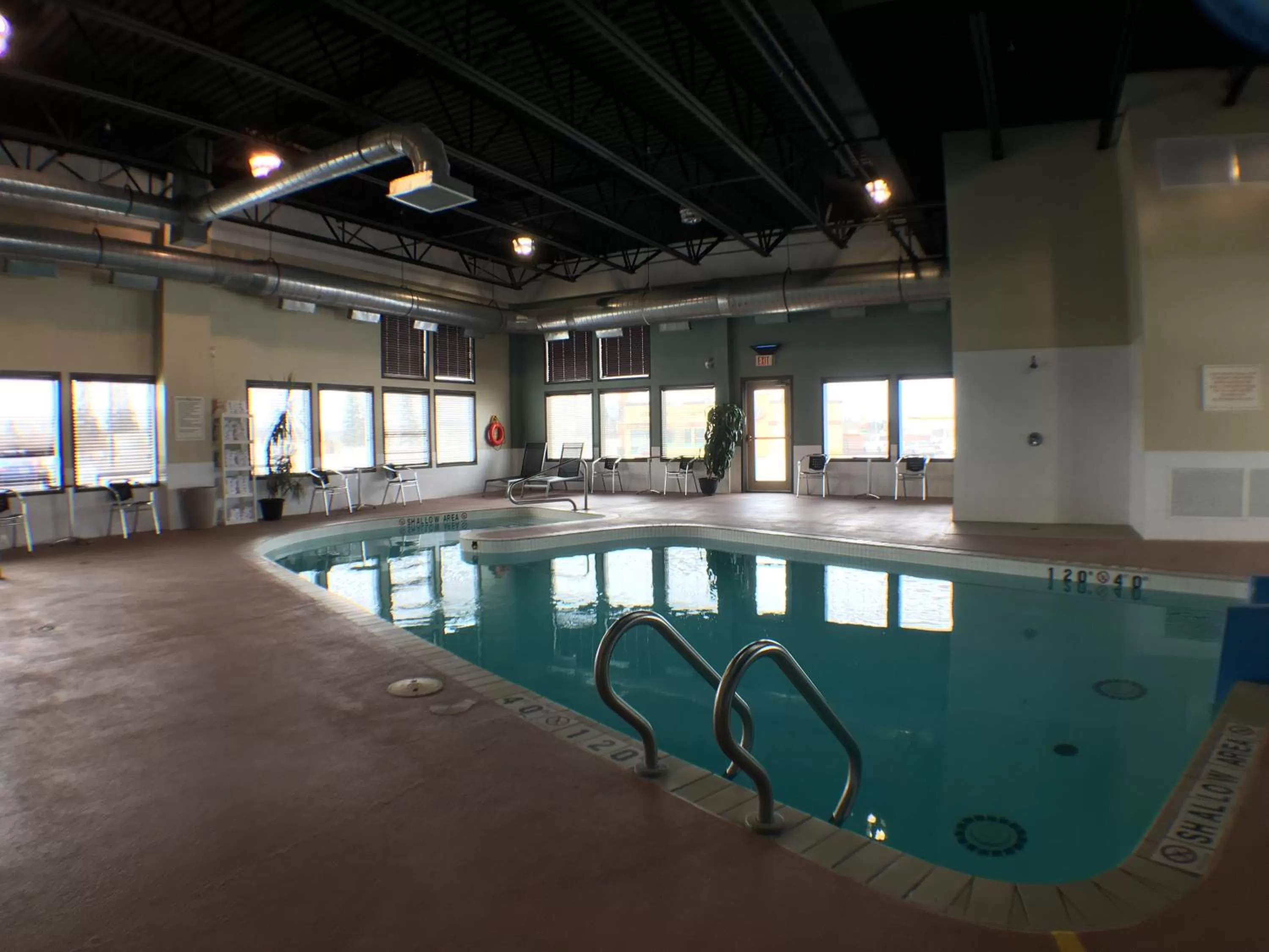 Swimming pool in Super 8 by Wyndham Kapuskasing