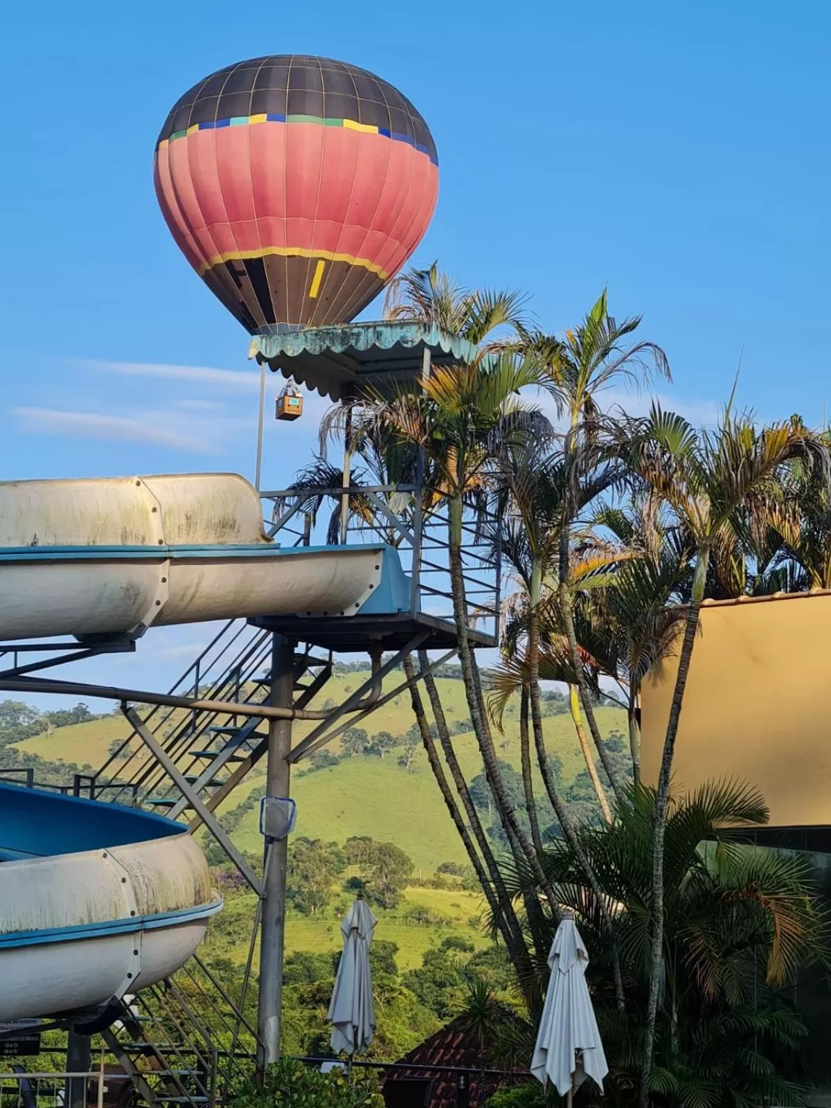 Swimming pool, Water Park in Pousada Le Sapê