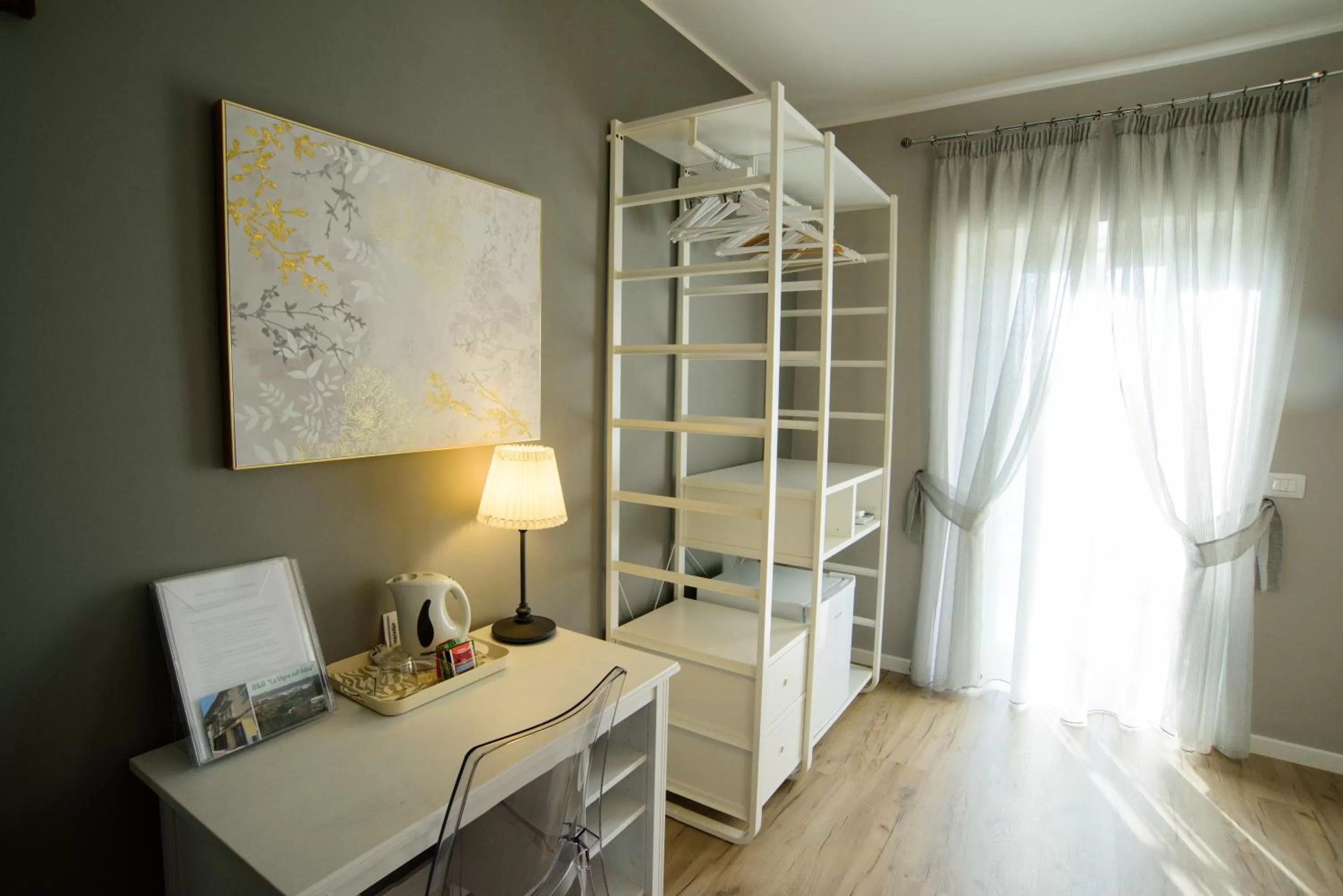 hair dresser, Bed in Le vigne sull’Adda