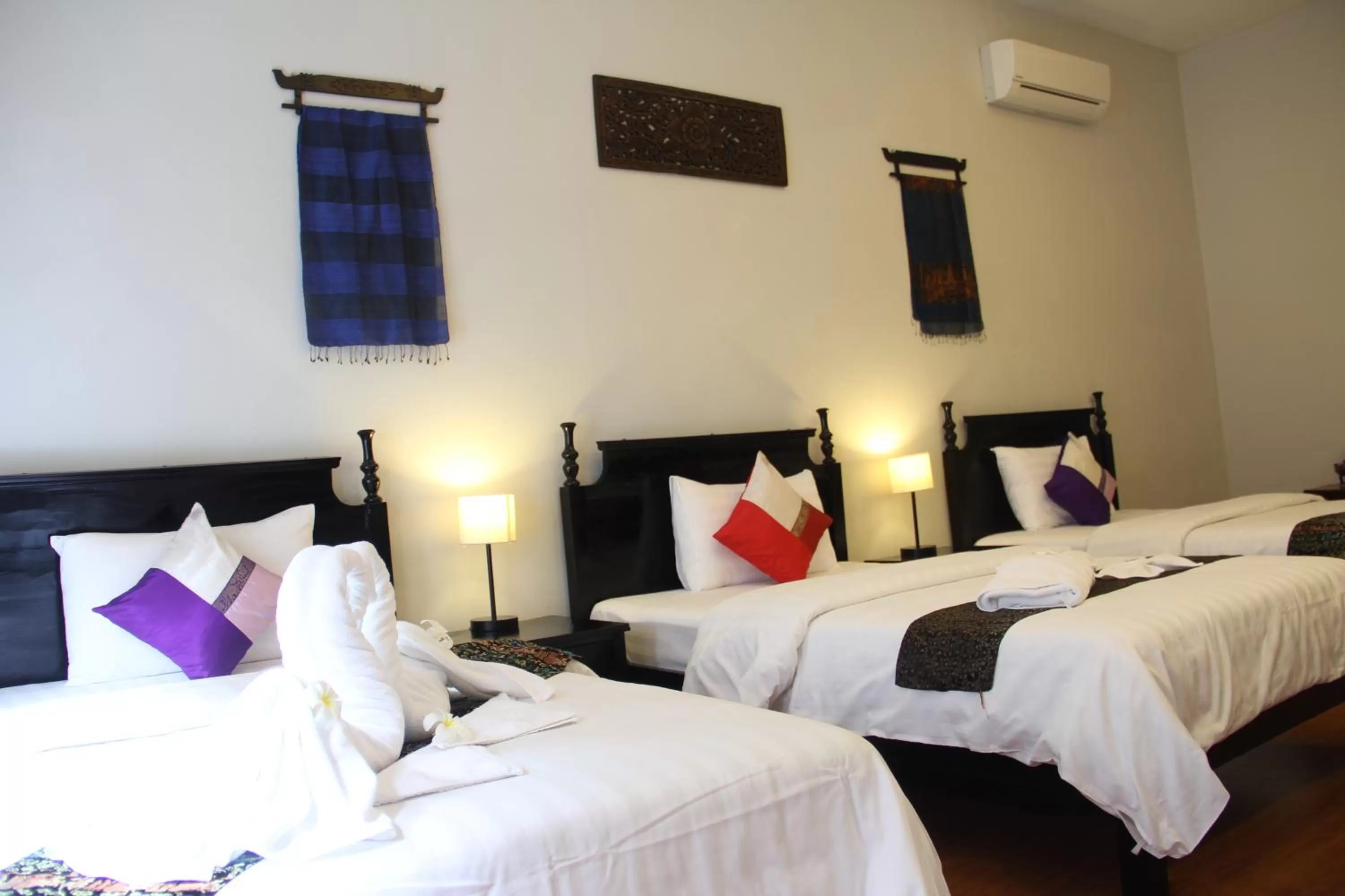 Bed in Cozy Boutique Hotel